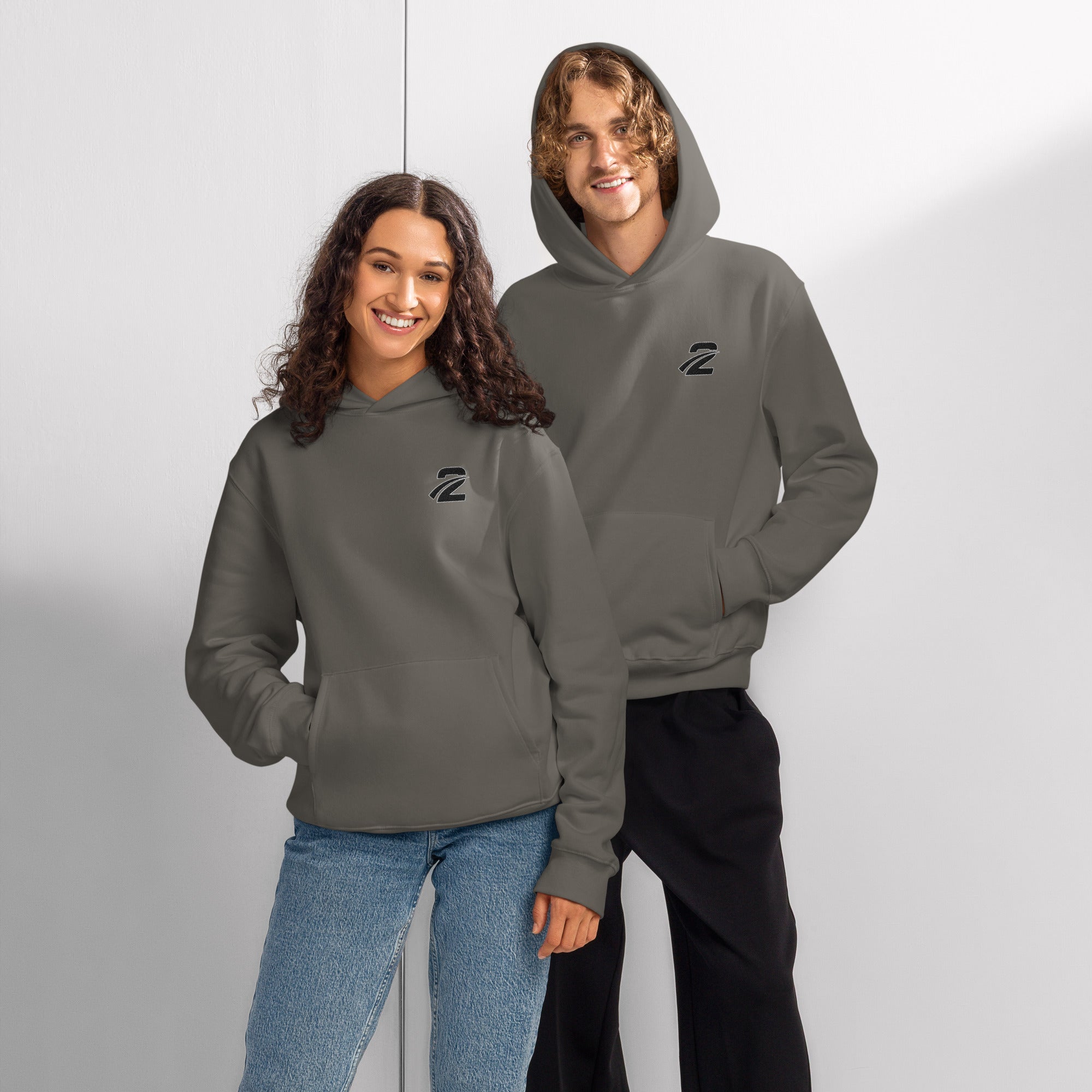 Oversized Hoodie 'Asphalt' - TWU Clothing