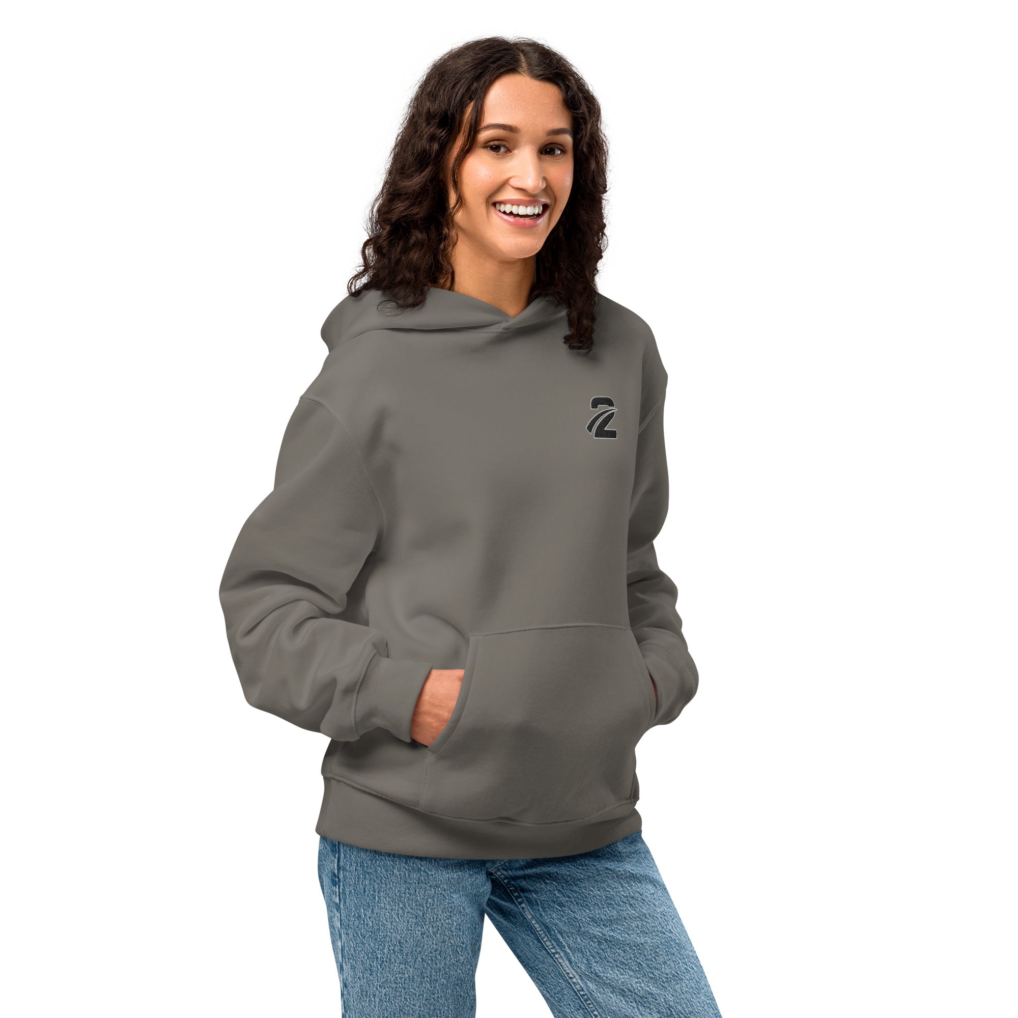 Oversized Hoodie 'Asphalt' - TWU Clothing