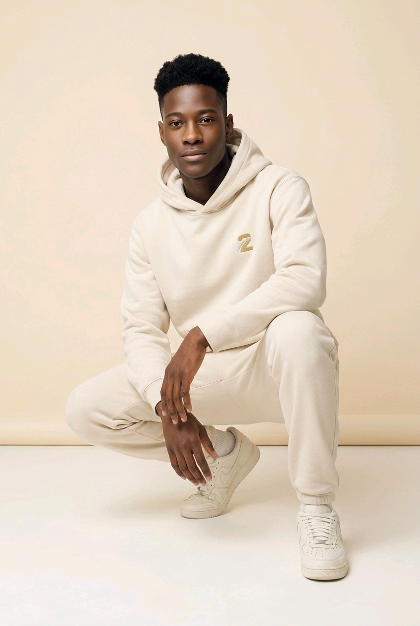 Oversized Hoodie 'Biscuit' - TWU Clothing