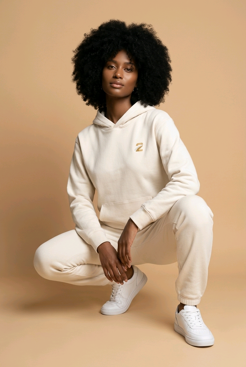 Oversized Hoodie 'Biscuit' - TWU Clothing