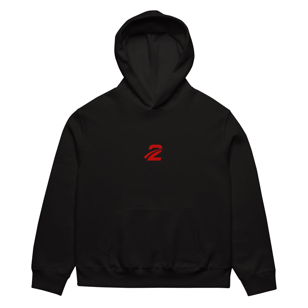 Oversized Hoodie 'Bl4ck' - TWU Clothing