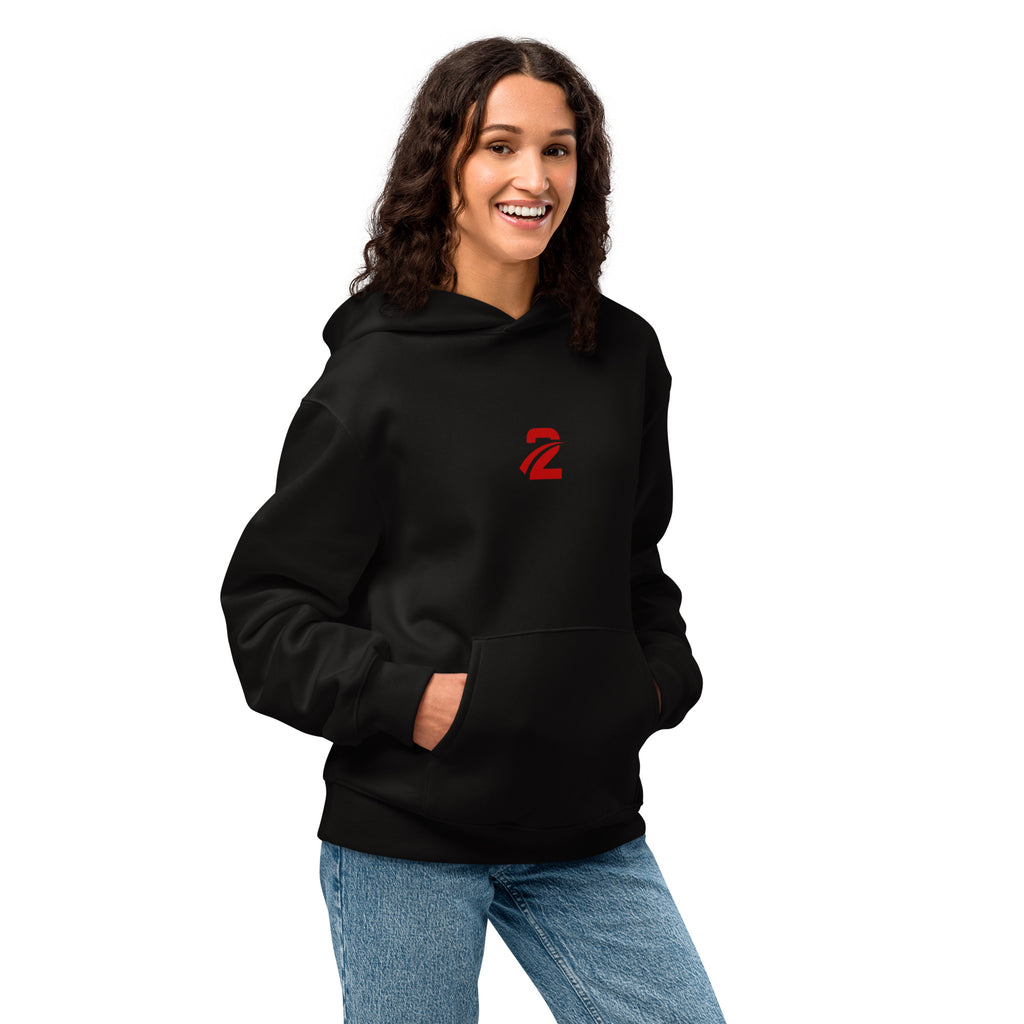 Oversized Hoodie 'Bl4ck' - TWU Clothing