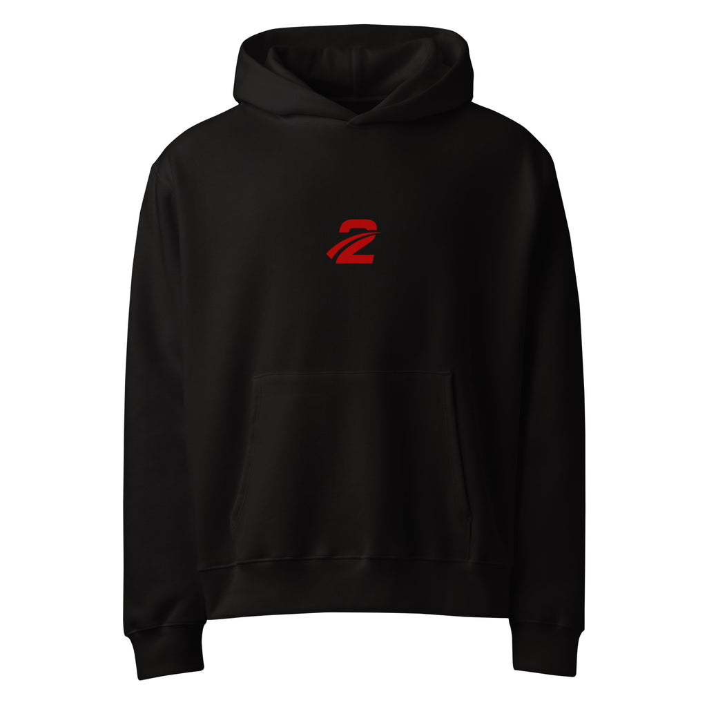 Oversized Hoodie 'Bl4ck' - TWU Clothing
