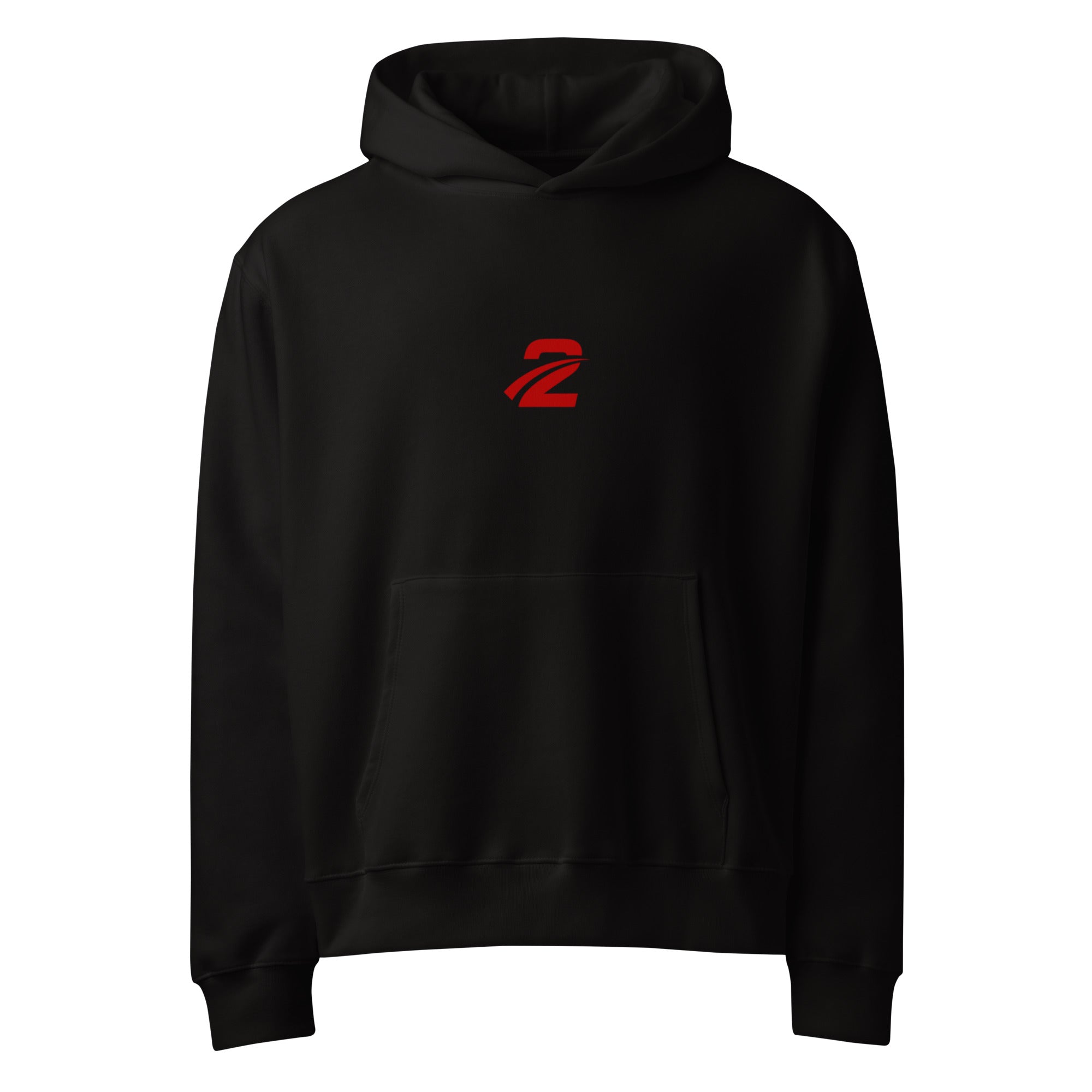 Oversized Hoodie 'Bl4ck' - TWU Clothing