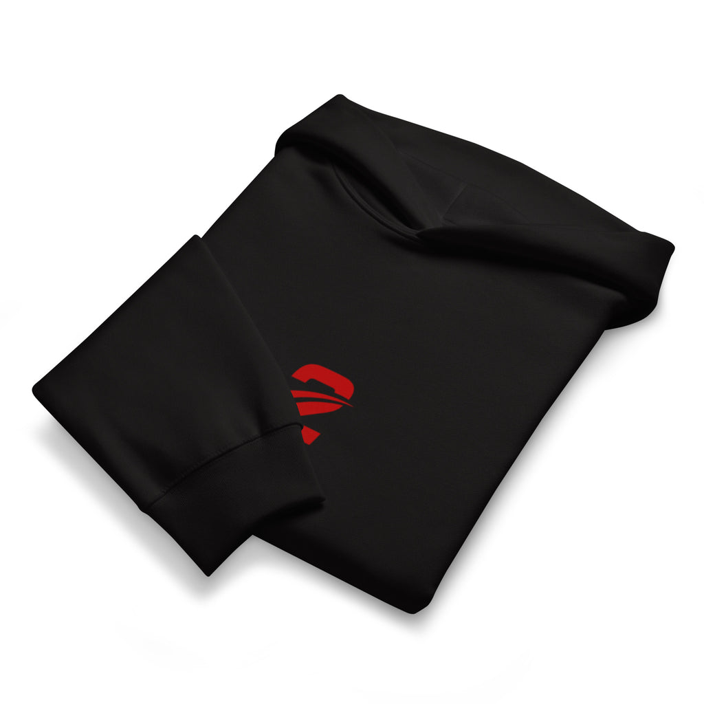 Oversized Hoodie 'Bl4ck' - TWU Clothing
