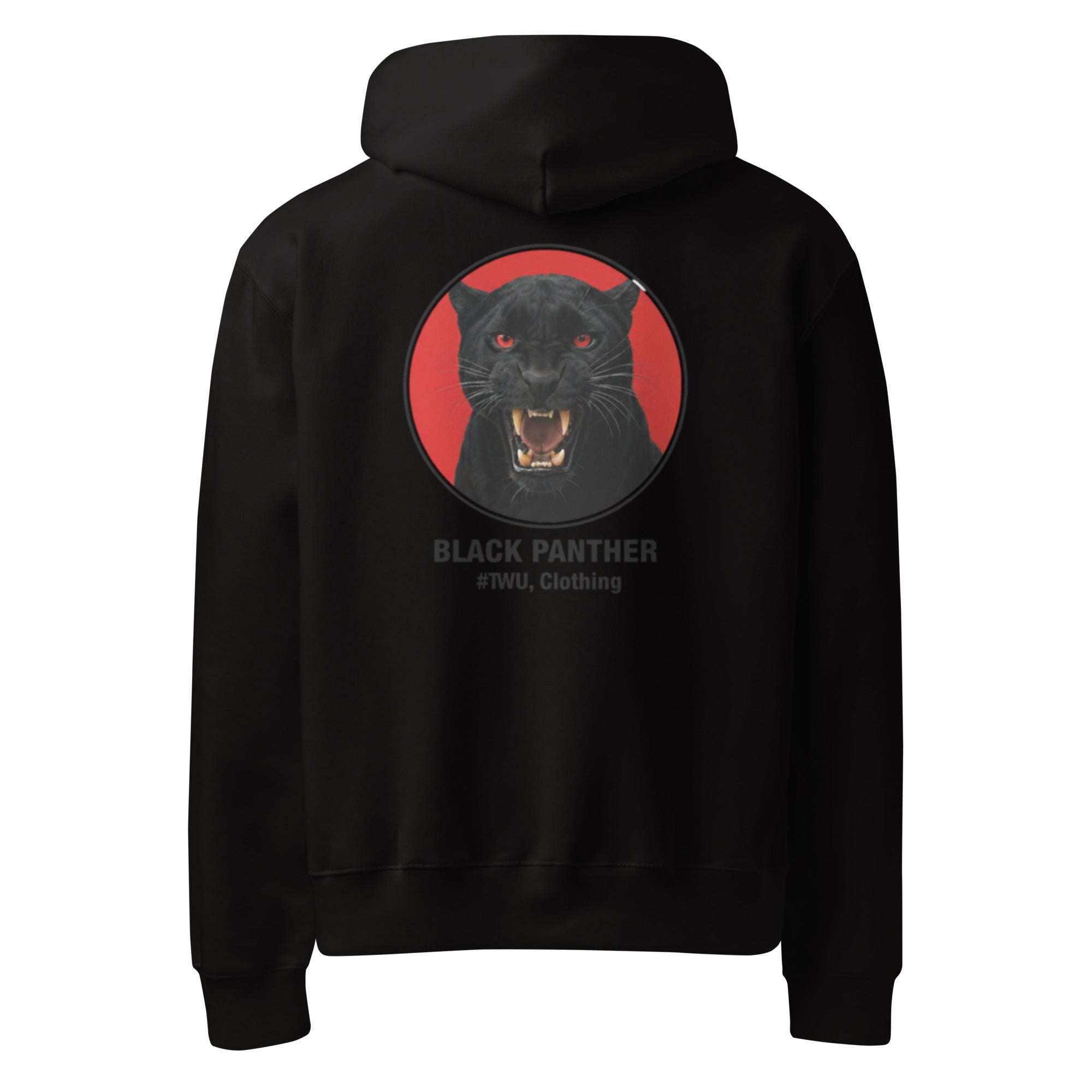 Oversized Hoodie 'Bl4ck' - TWU Clothing