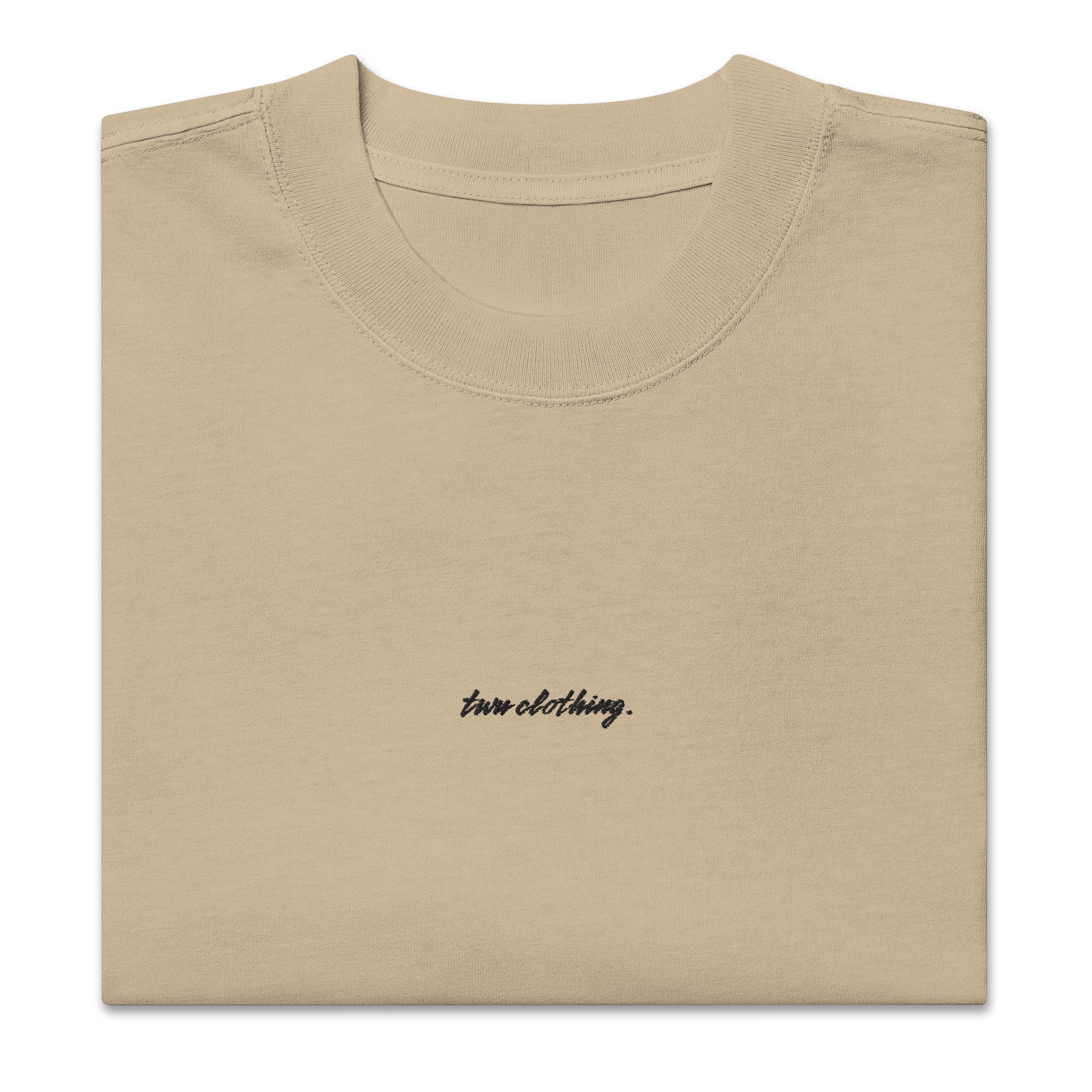 Oversized T-Shirt 'Font' - TWU Clothing