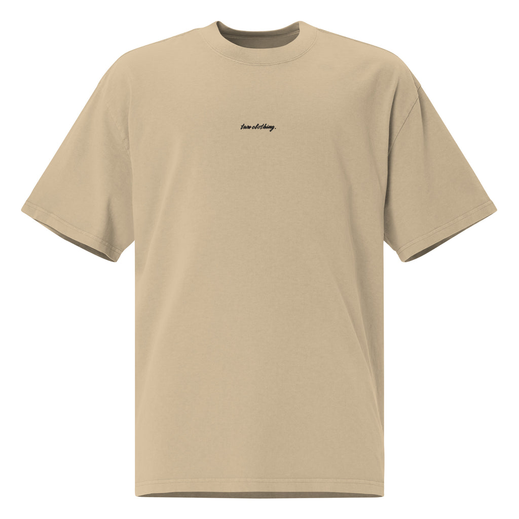 Oversized T-Shirt 'Font' - TWU Clothing