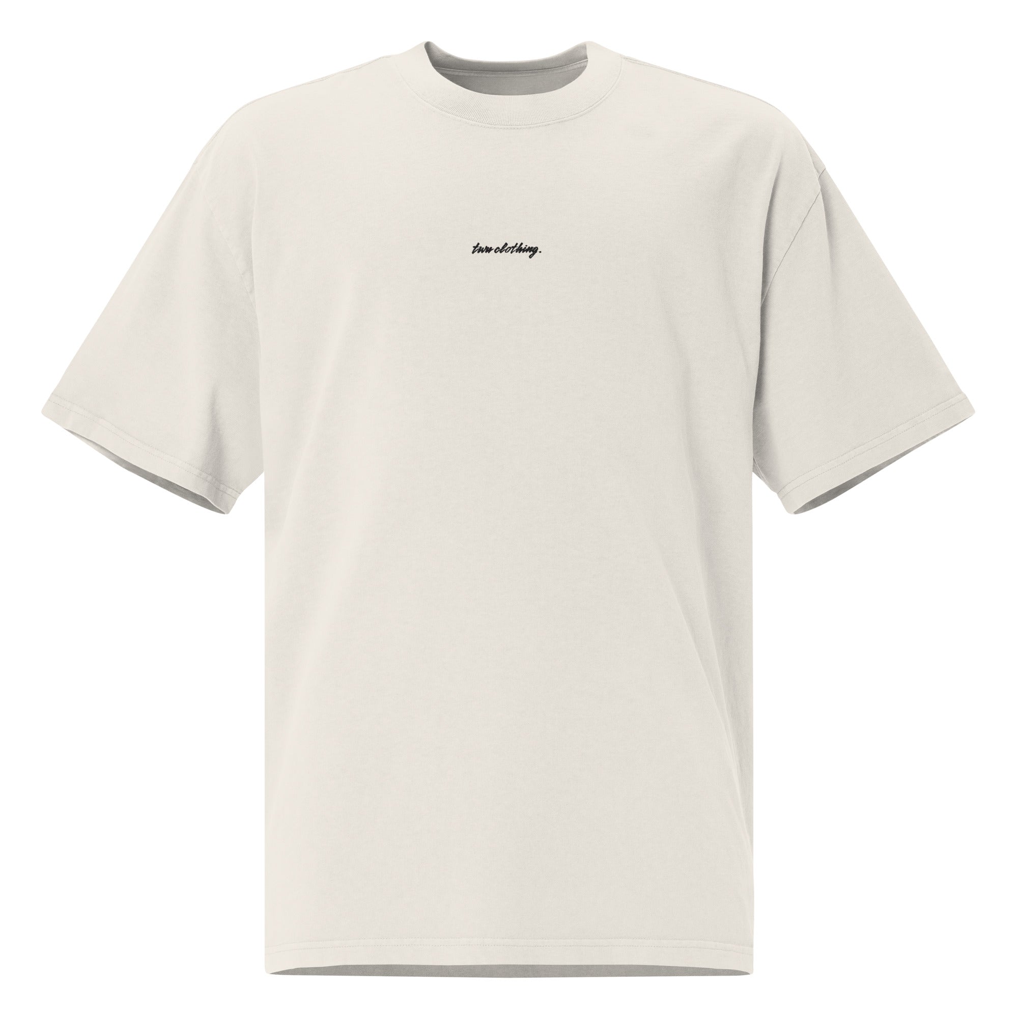 Oversized T-Shirt 'Font' - TWU Clothing