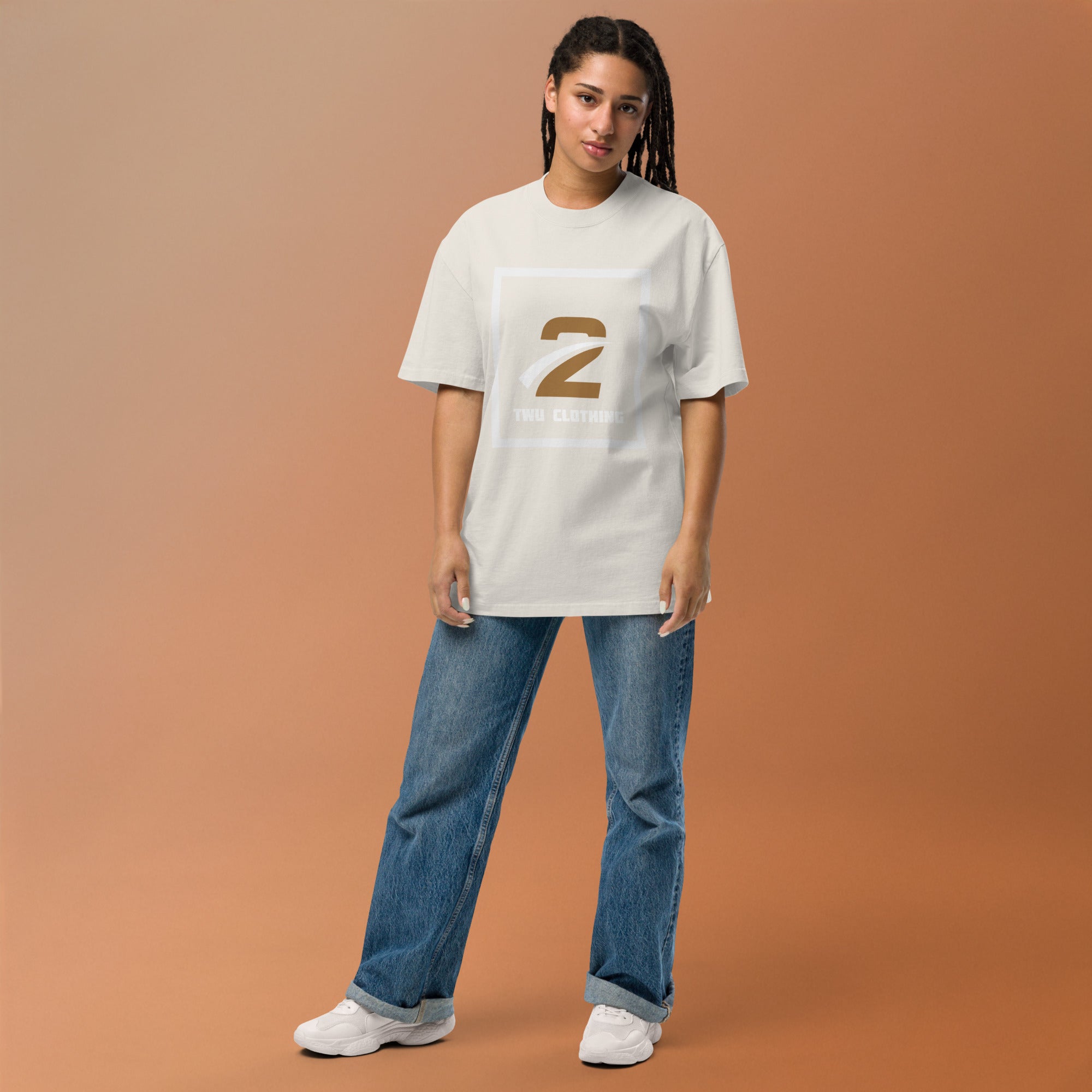 Oversized T-Shirt 'Window' - TWU Clothing