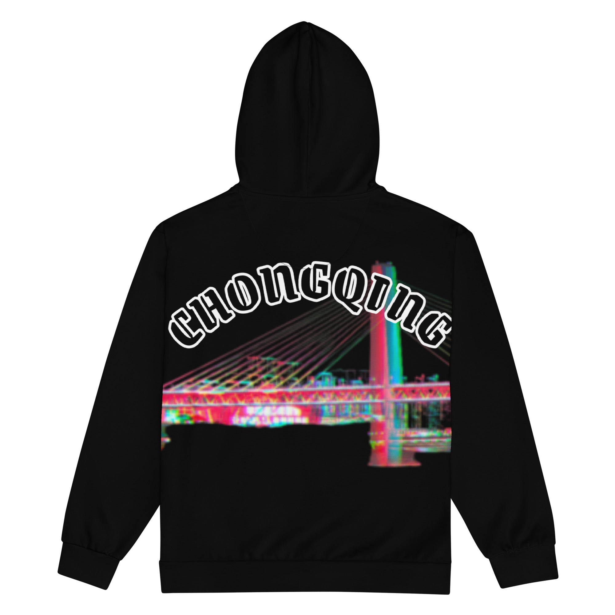 Oversized Zip Hoodie 'Chongqing' - TWU Clothing
