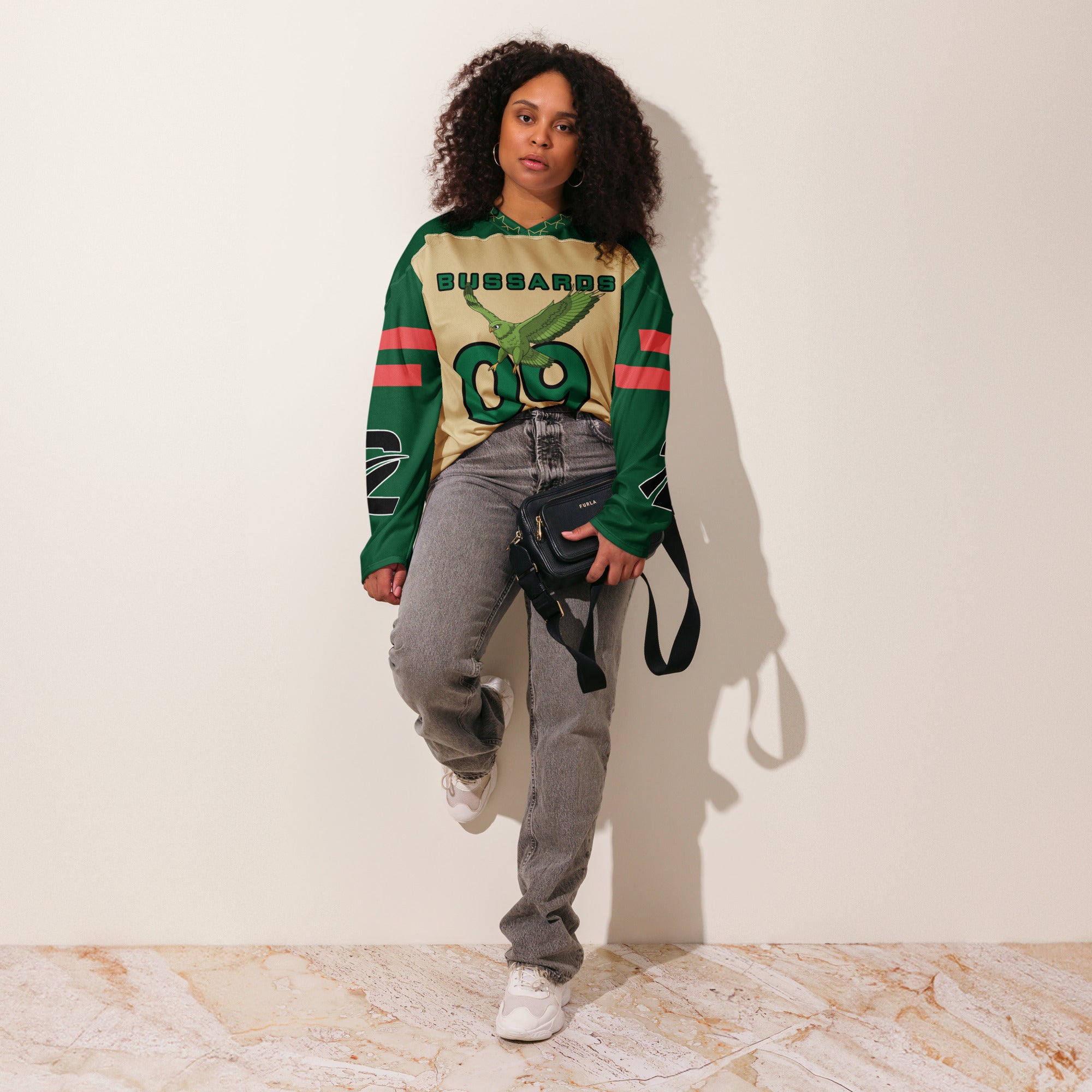 Recycled Jersey 'Bussards' - TWU Clothing