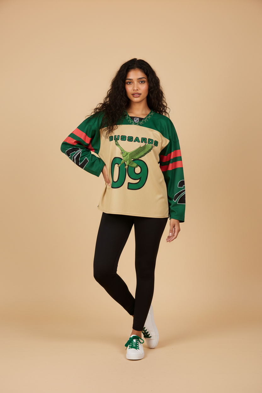 Recycled Jersey 'Bussards' - TWU Clothing