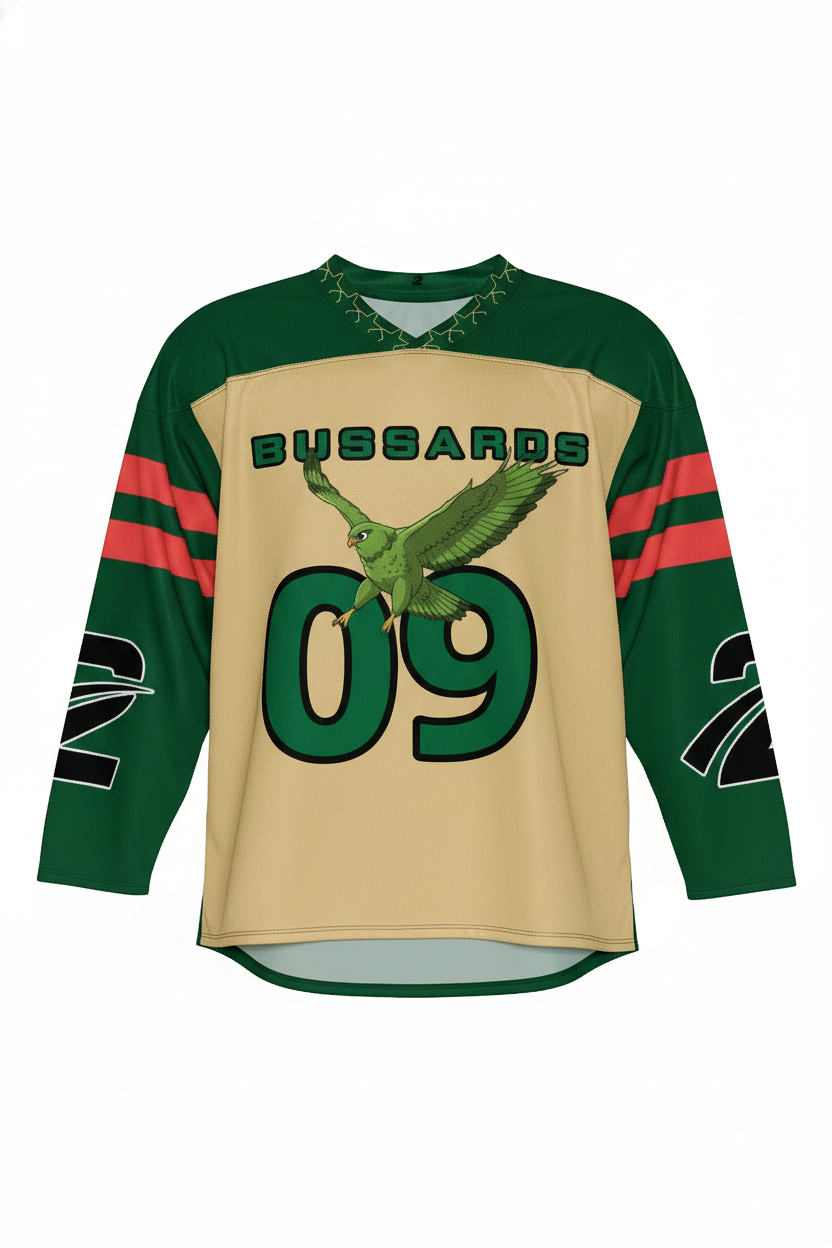 Recycled Jersey 'Bussards' - TWU Clothing