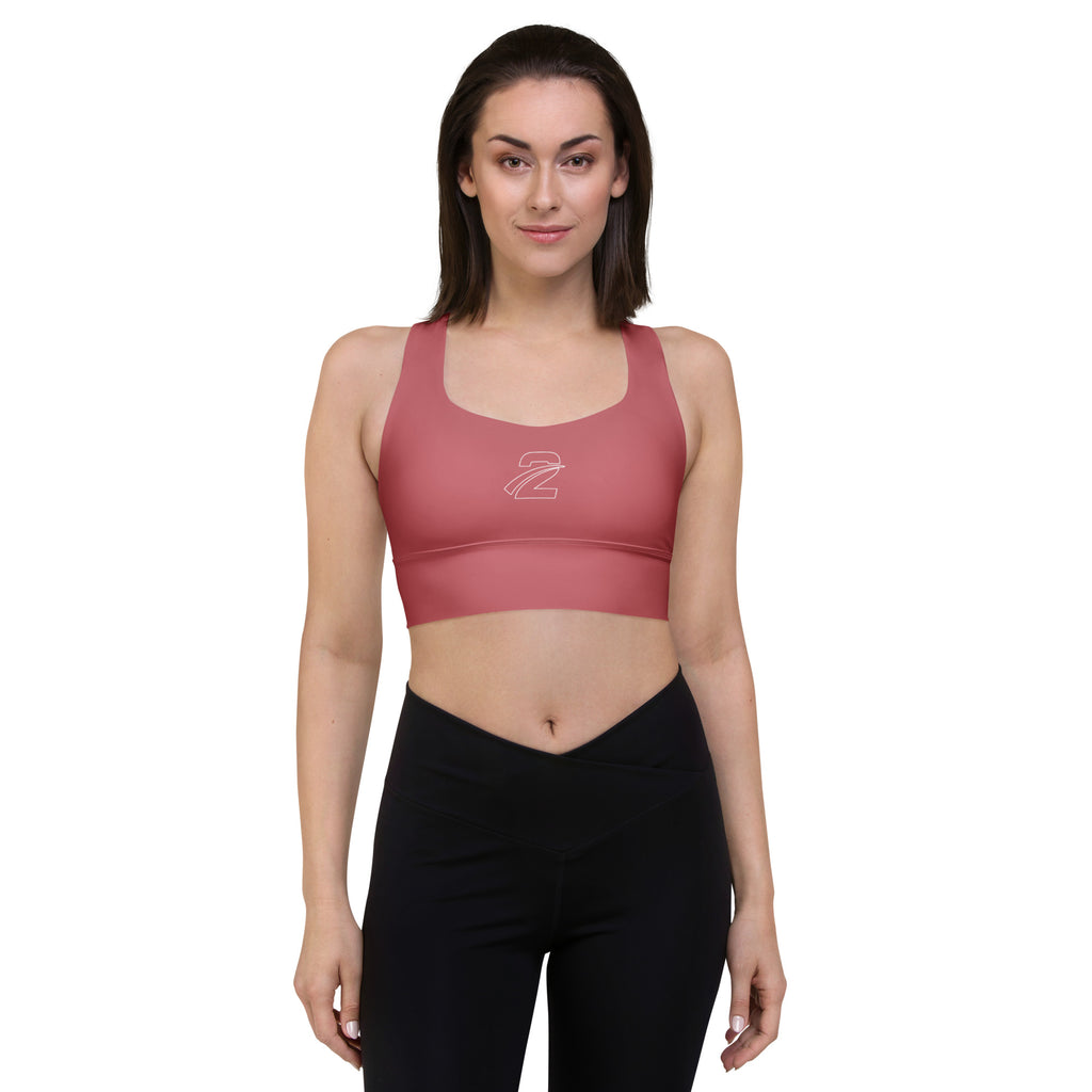 Recycled Longline Sports Bra 'Mandy' - TWU Clothing