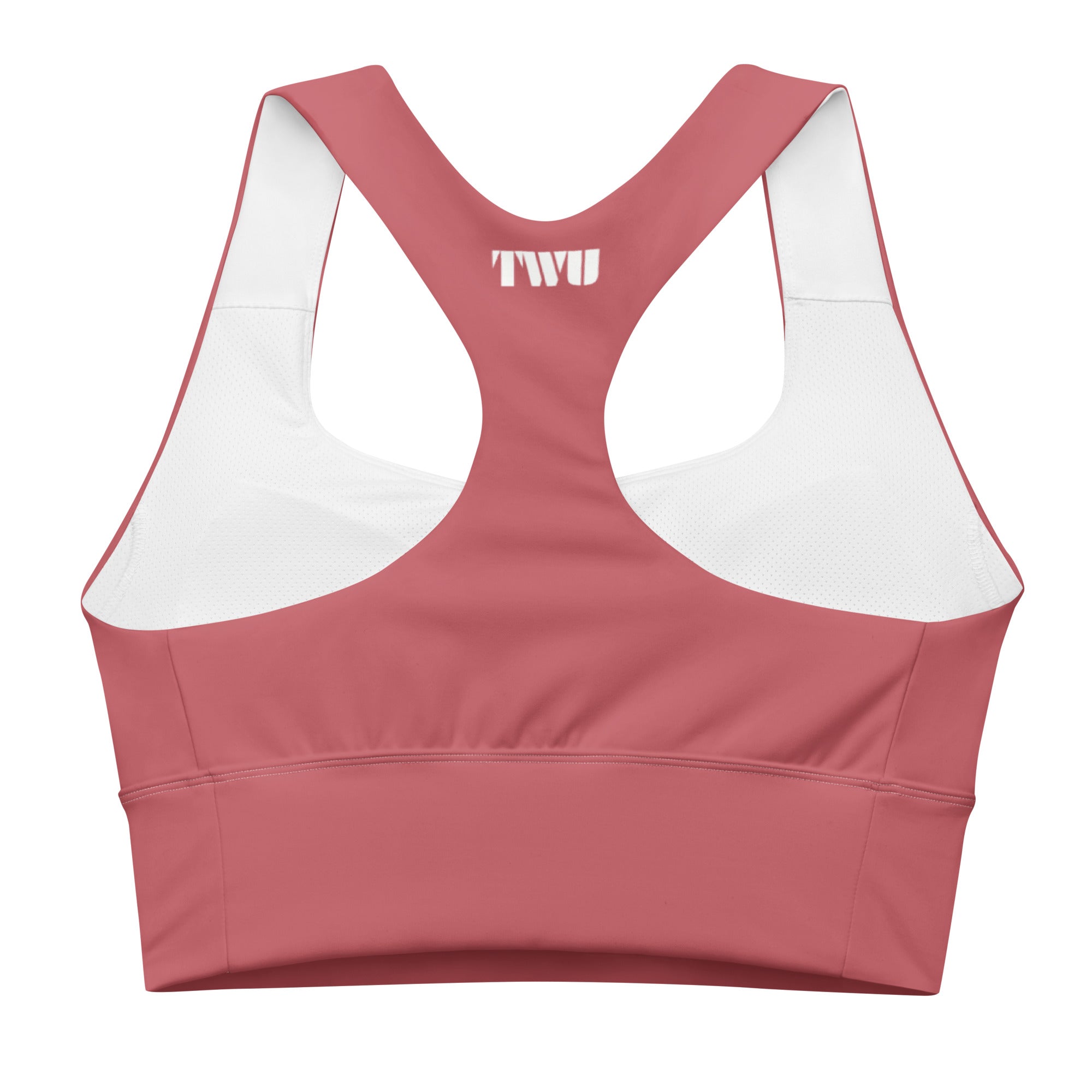 Recycled Longline Sports Bra 'Mandy' - TWU Clothing