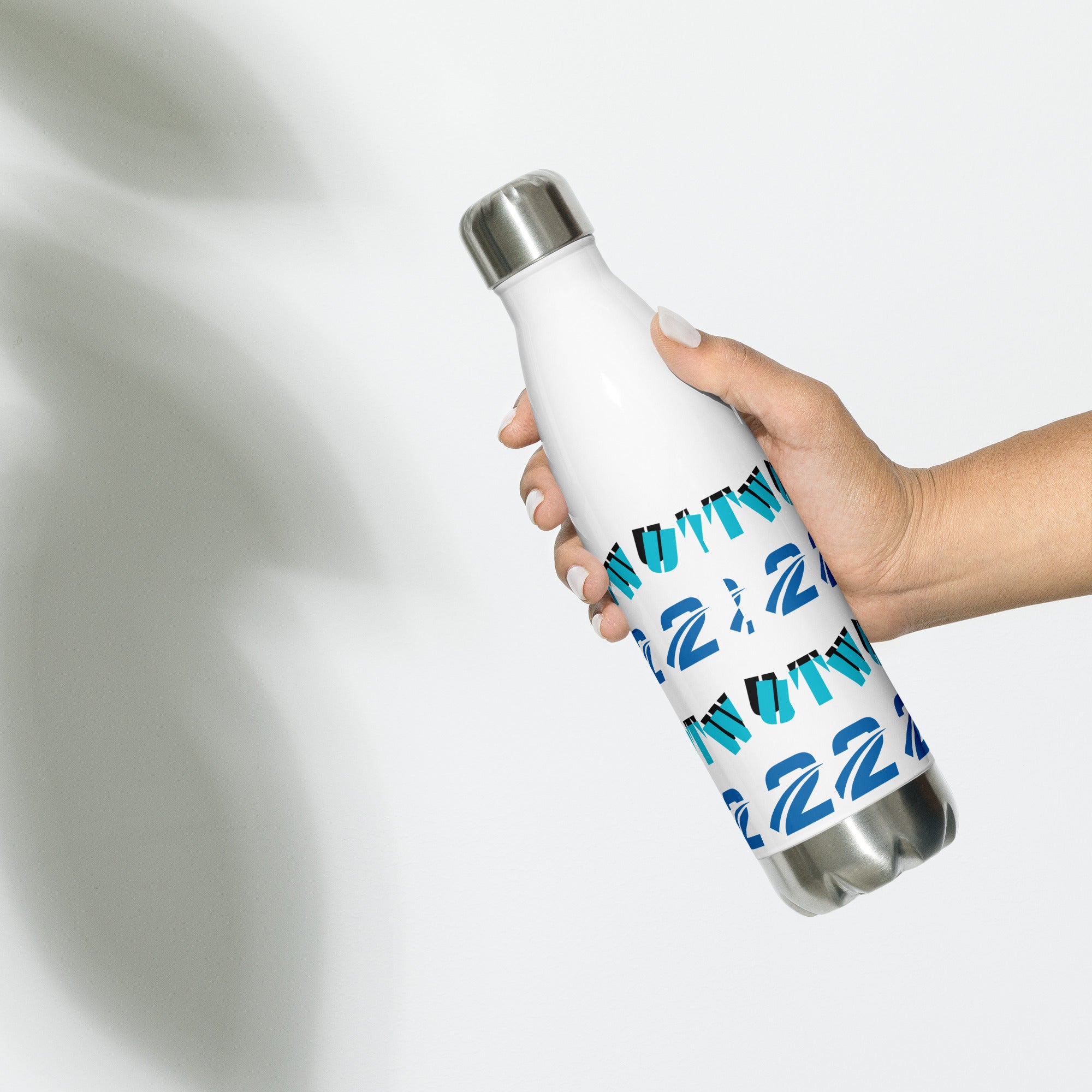 Stainless Steel Water Bottle 'Cool' - TWU Clothing