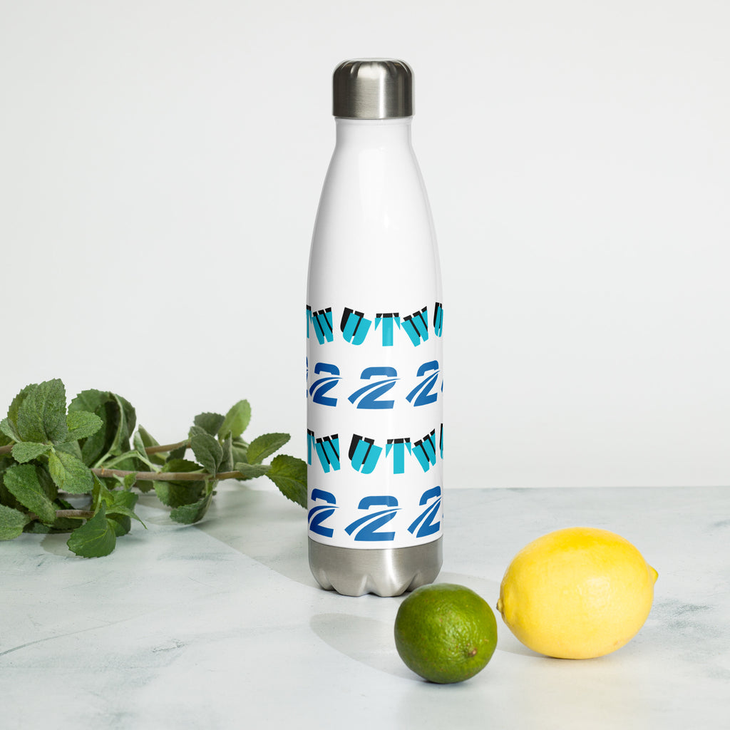 Stainless Steel Water Bottle 'Cool' - TWU Clothing