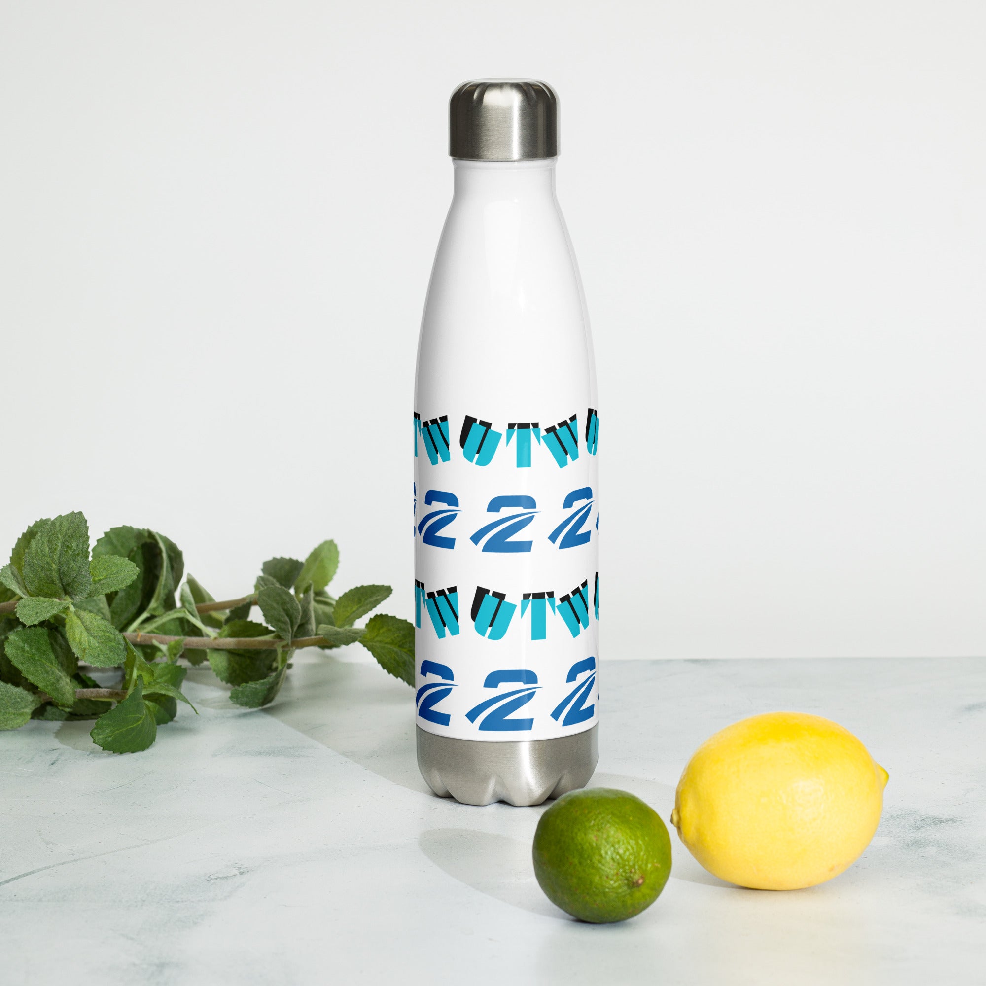 Stainless Steel Water Bottle 'Cool' - TWU Clothing
