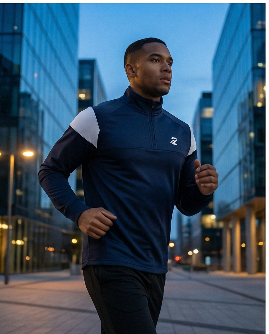 Training Sweatshirt 'Zip' - TWU Clothing
