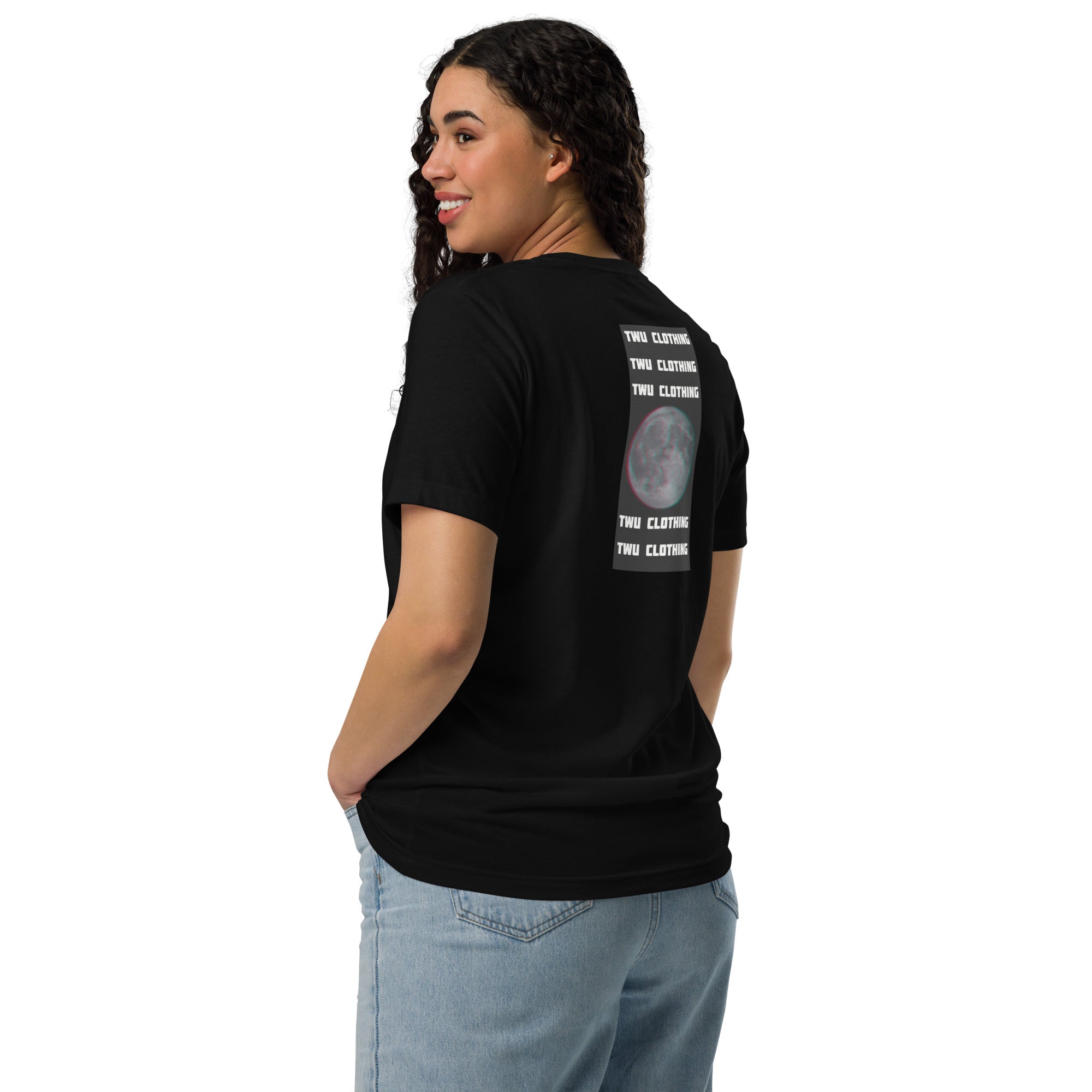Unisex Eco T-Shirt 'Moon' - TWU Clothing