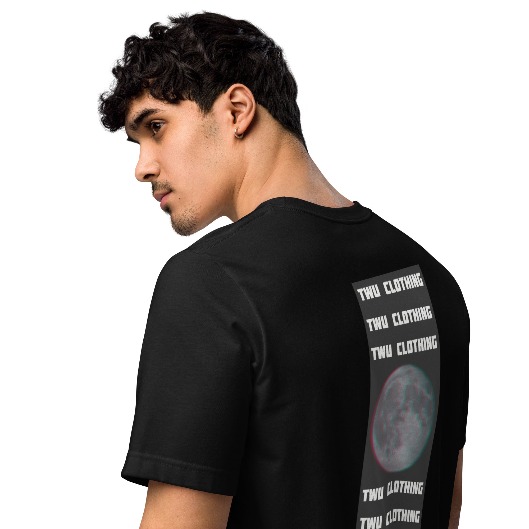 Unisex Eco T-Shirt 'Moon' - TWU Clothing