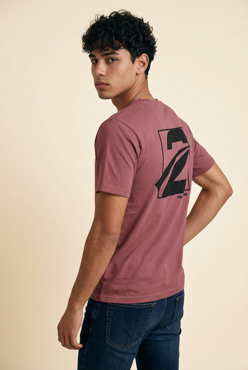 Unisex Heavyweight T-Shirt 'Frame' - 2 TWU® Clothing