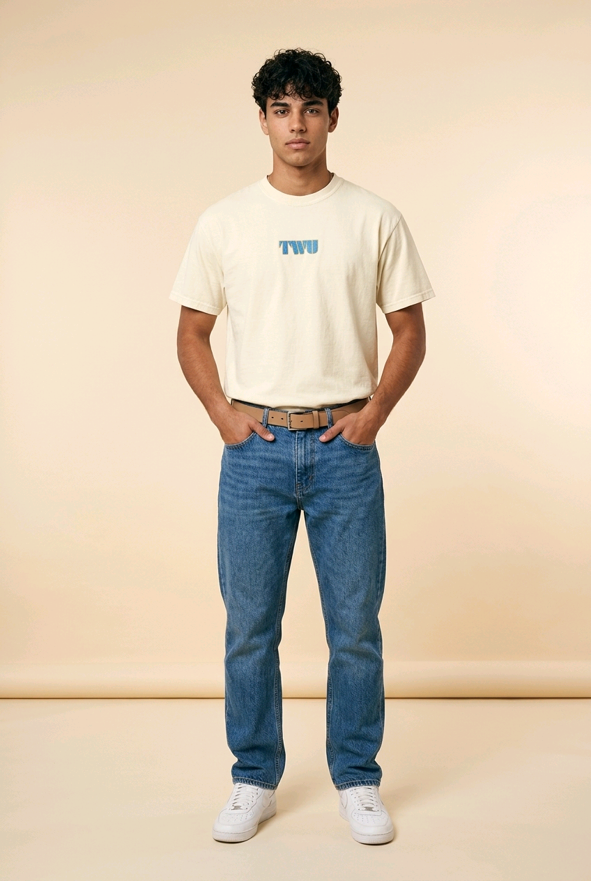 Unisex Heavyweight T-Shirt 'TWU' - 2 TWU® Clothing