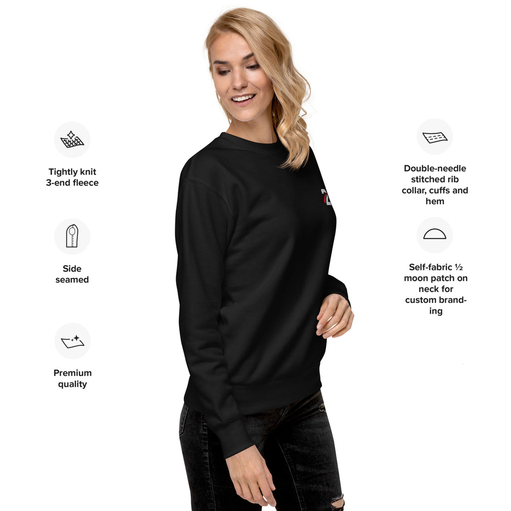 Unisex Premium Sweatshirt 'Shadow' - TWU Clothing