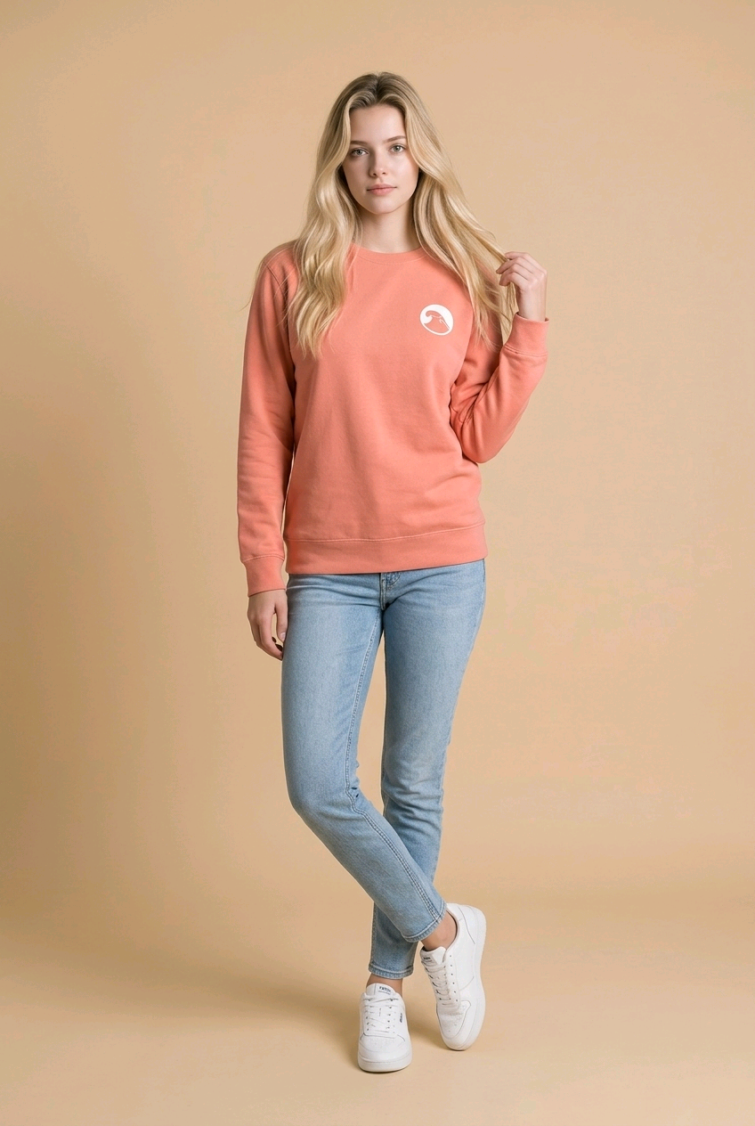 Unisex Premium Sweatshirt 'Wave' - TWU Clothing