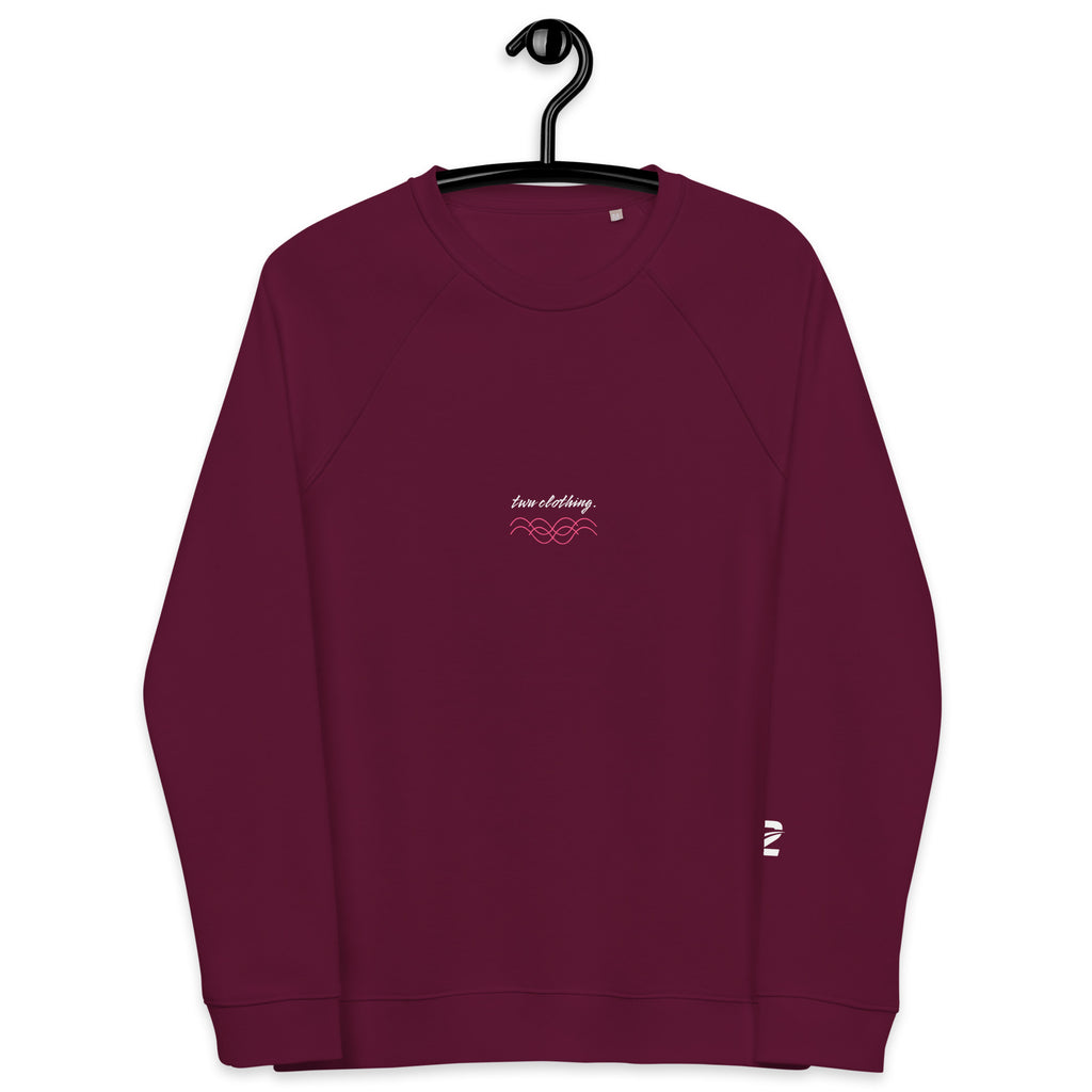 Unisex Raglan Sweatshirt 'Organic' - TWU Clothing