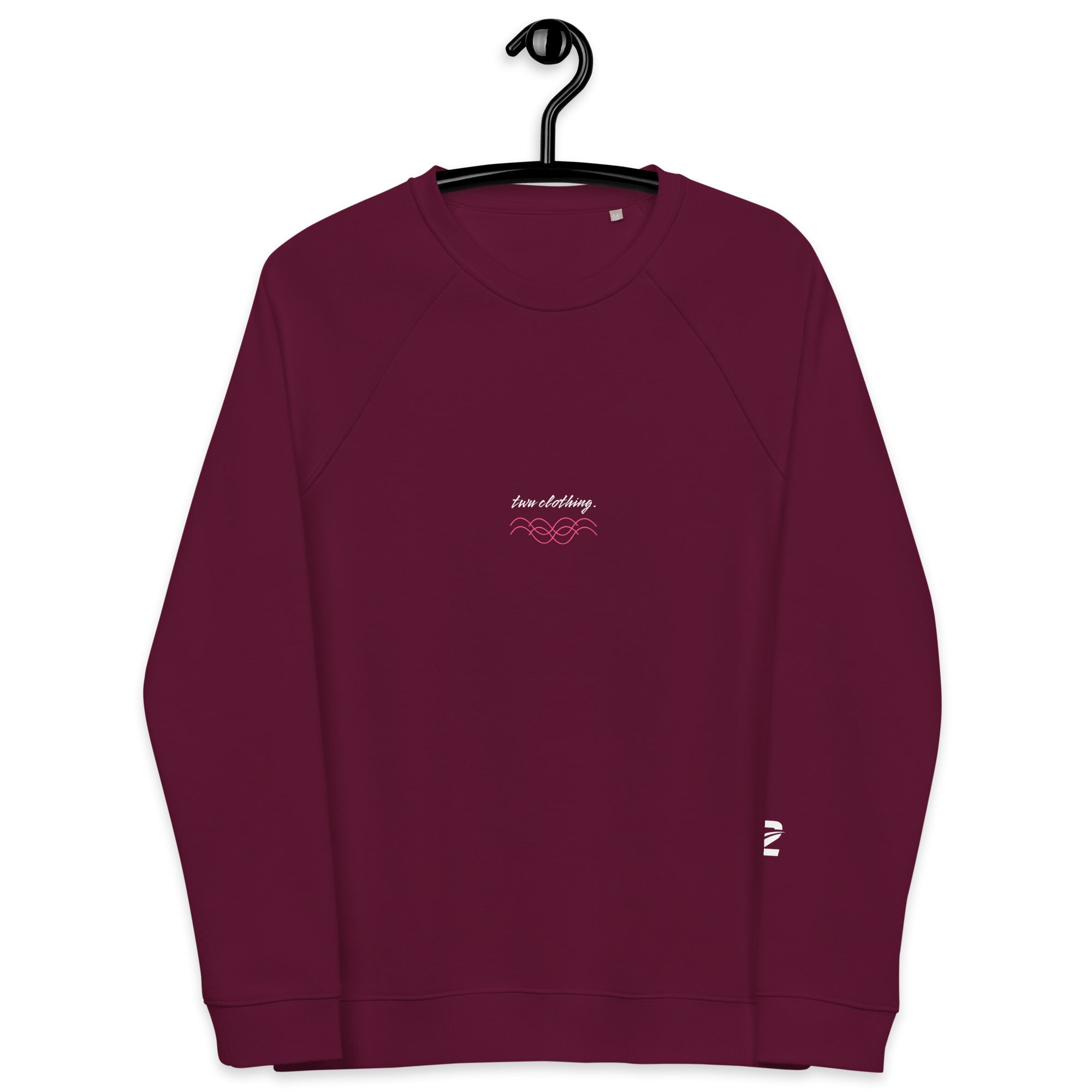 Unisex Raglan Sweatshirt 'Organic' - TWU Clothing
