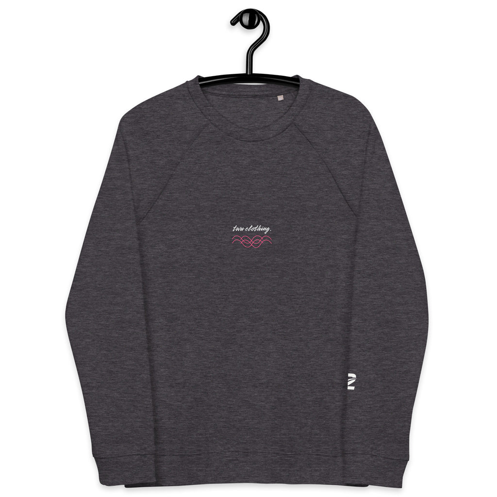 Unisex Raglan Sweatshirt 'Organic' - TWU Clothing