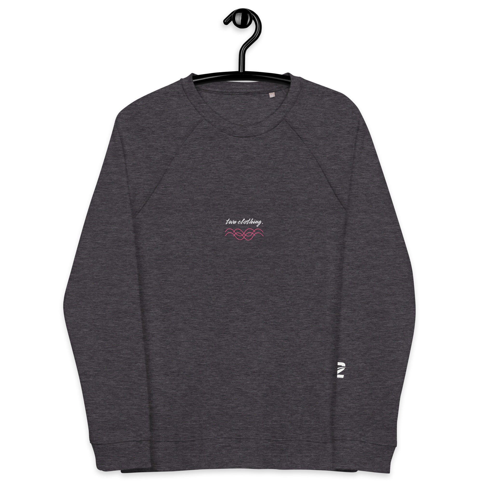 Unisex Raglan Sweatshirt 'Organic' - TWU Clothing