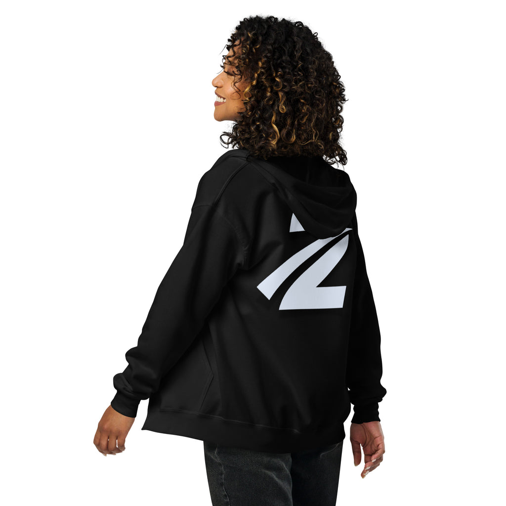 Unisex Heavy Zip Hoodie 'Grande' - TWU Clothing