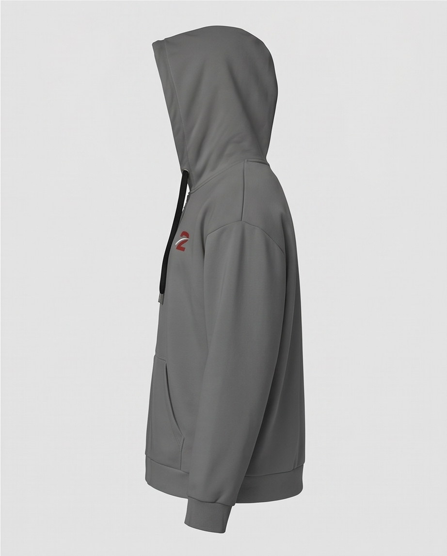 Unisex Zip Hoodie 'Restricted' - TWU Clothing