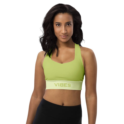 CREWILD Langer Sport BH | VIBES (Grün) - 2 TWU® Clothing