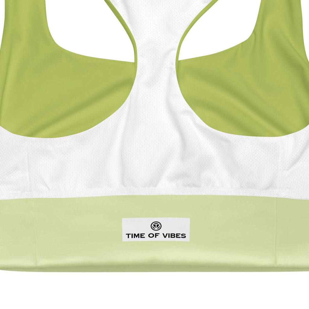 CREWILD Langer Sport BH | VIBES (Grün) - 2 TWU® Clothing