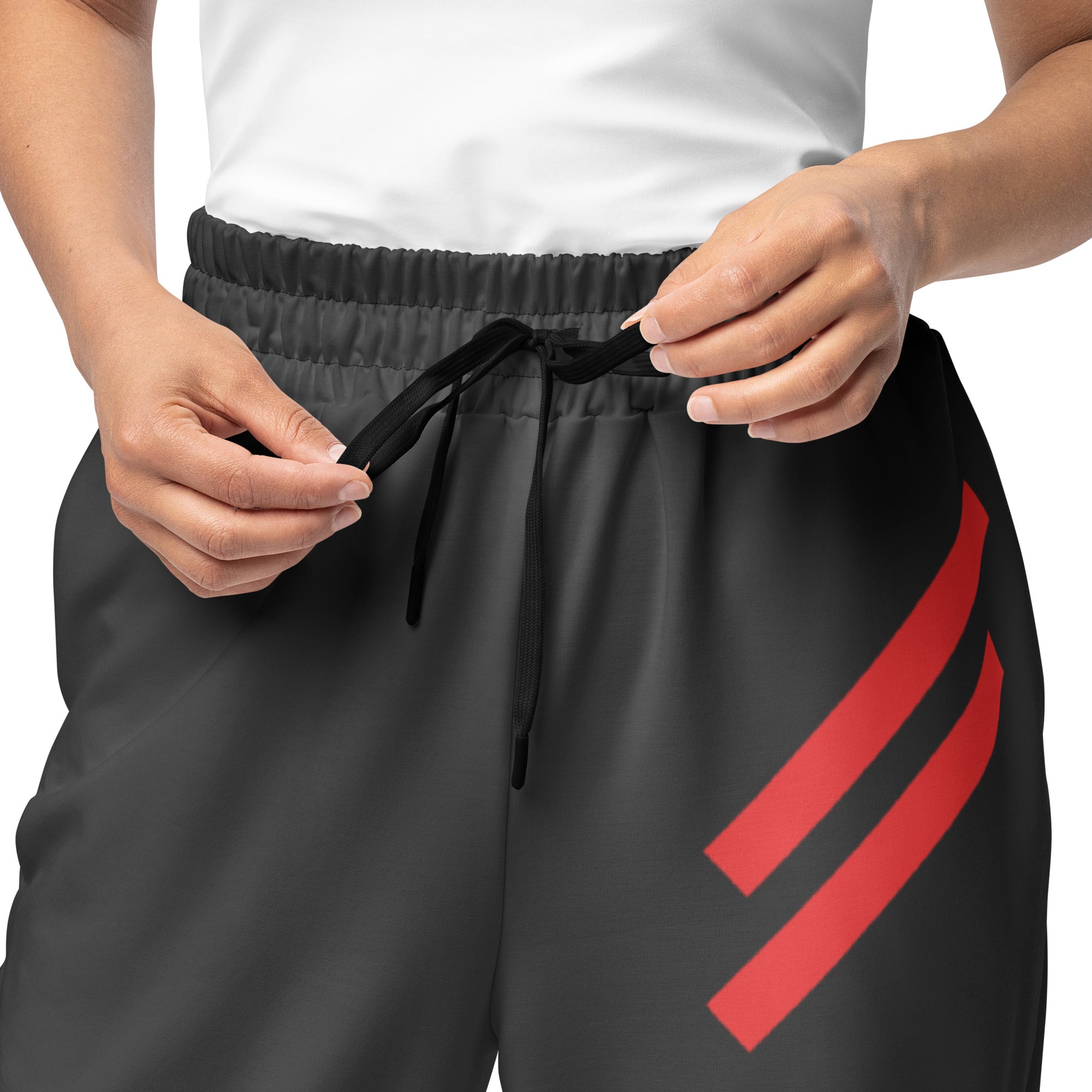 Wide-Leg Joggers 'Stripes' - TWU Clothing