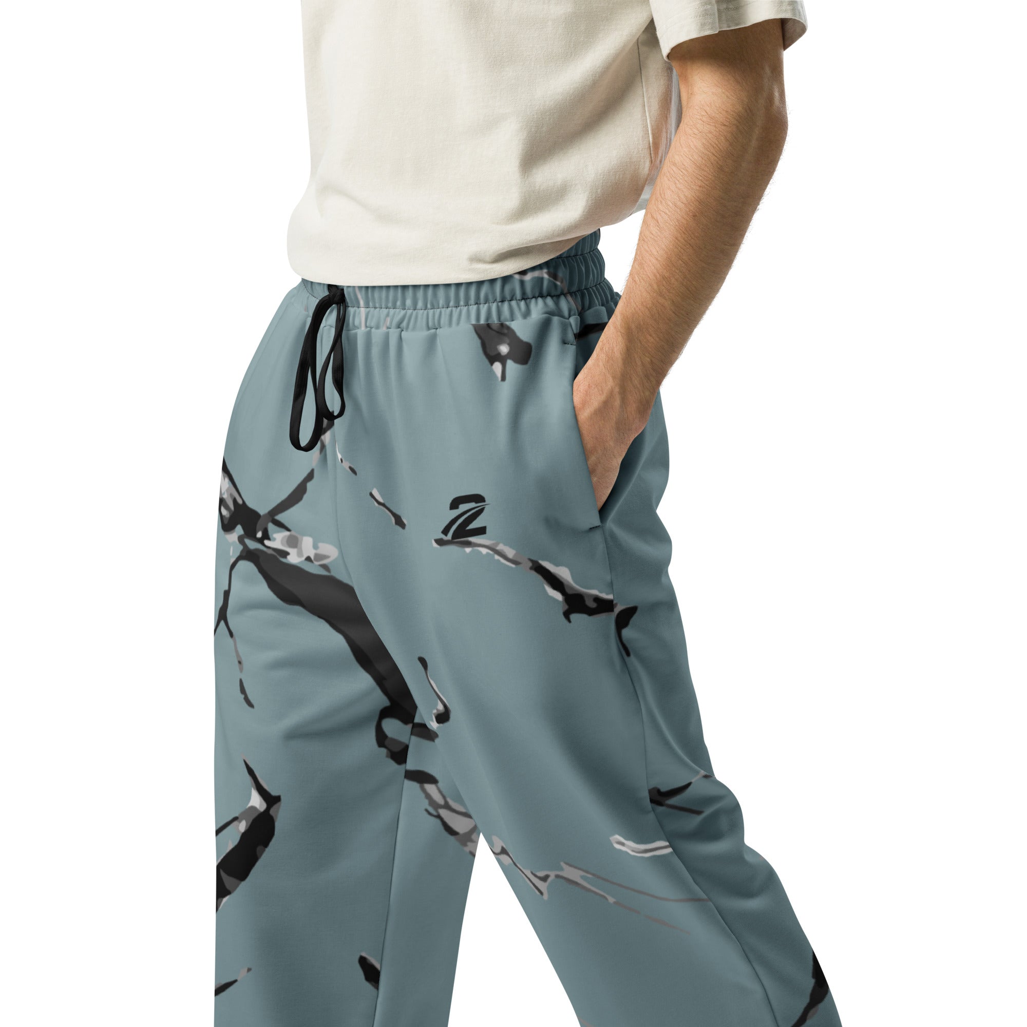 Wide-Leg Joggers 'Stripes' - TWU Clothing