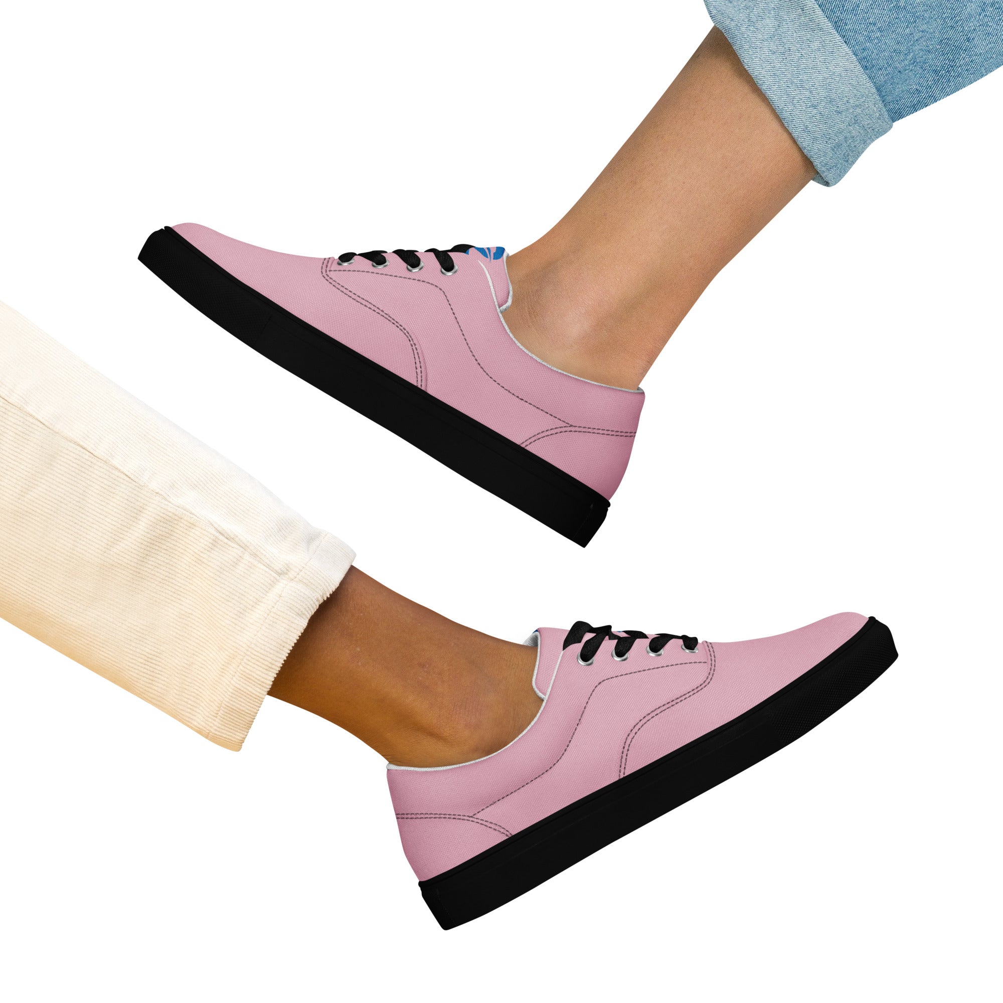 Women’s Canvas Shoes 'Pink' - TWU Clothing