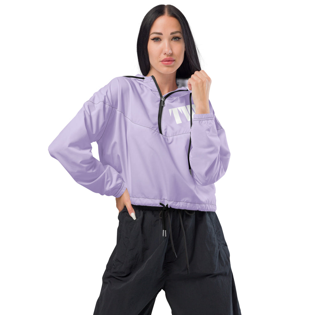 Women’s Cropped Windbreaker 'Retro' - TWU Clothing