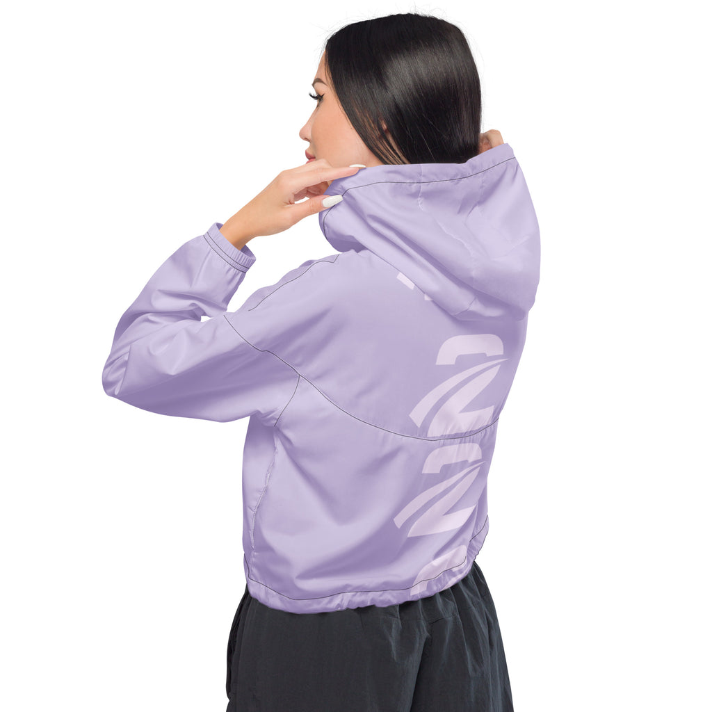 Women’s Cropped Windbreaker 'Retro' - TWU Clothing