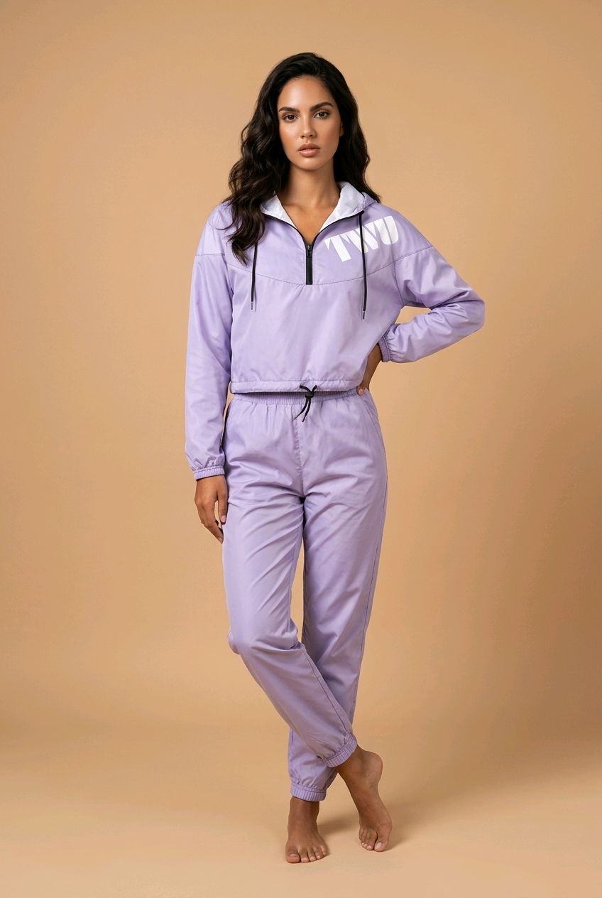 Women’s Cropped Windbreaker 'Retro' - 2 TWU® Clothing