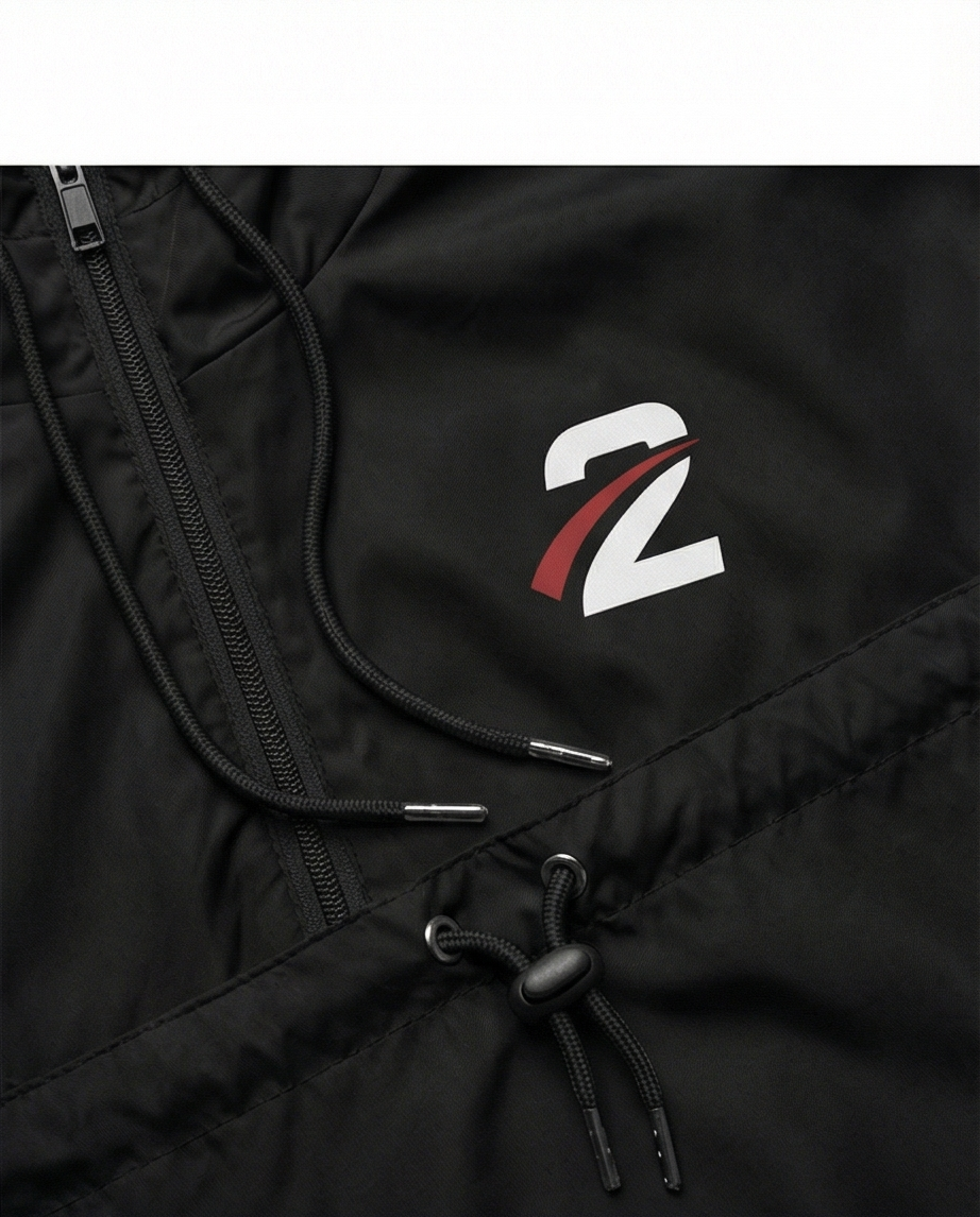 Women’s Cropped Windbreaker 'Shadow' - TWU Clothing