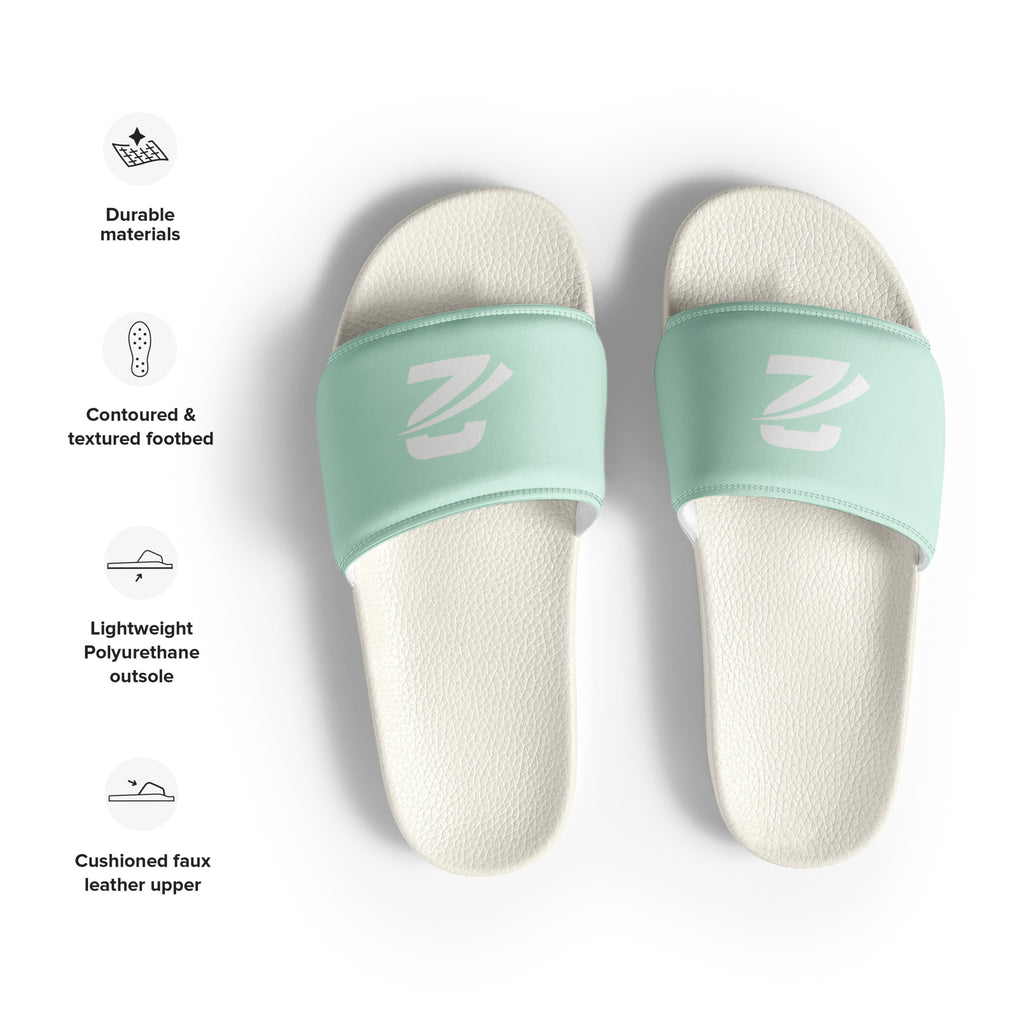 Women's Slides 'Mint' - TWU Clothing
