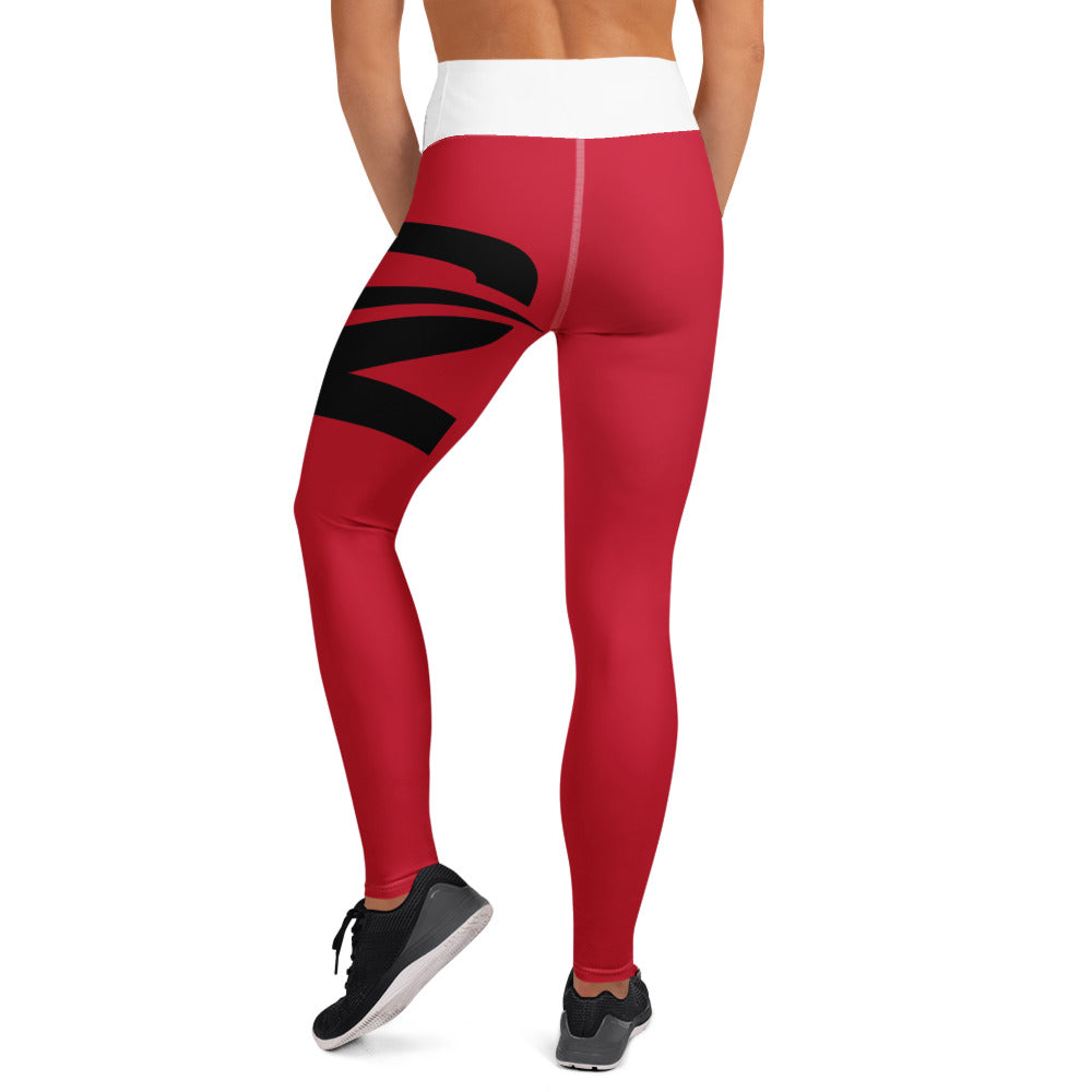 Yoga Leggings 'Fire' - TWU Clothing