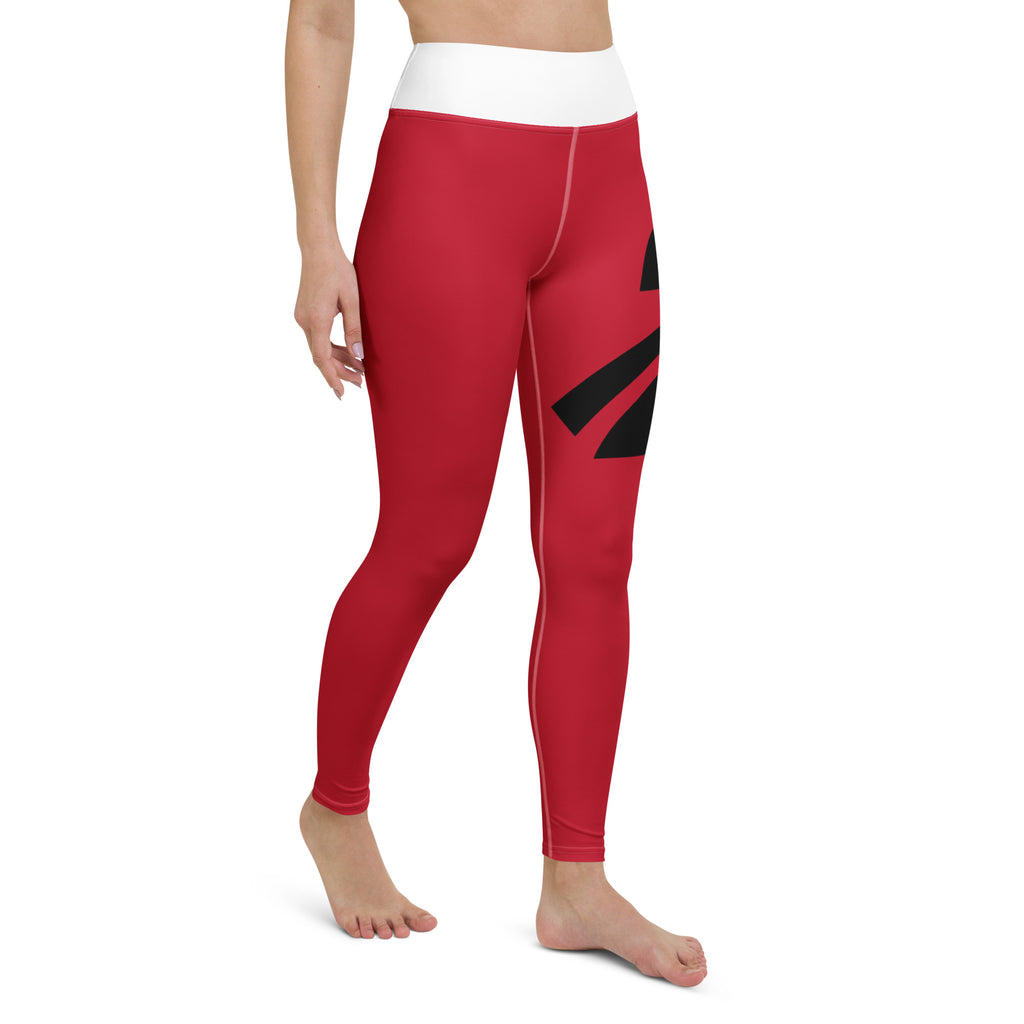 Yoga Leggings 'Fire' - TWU Clothing