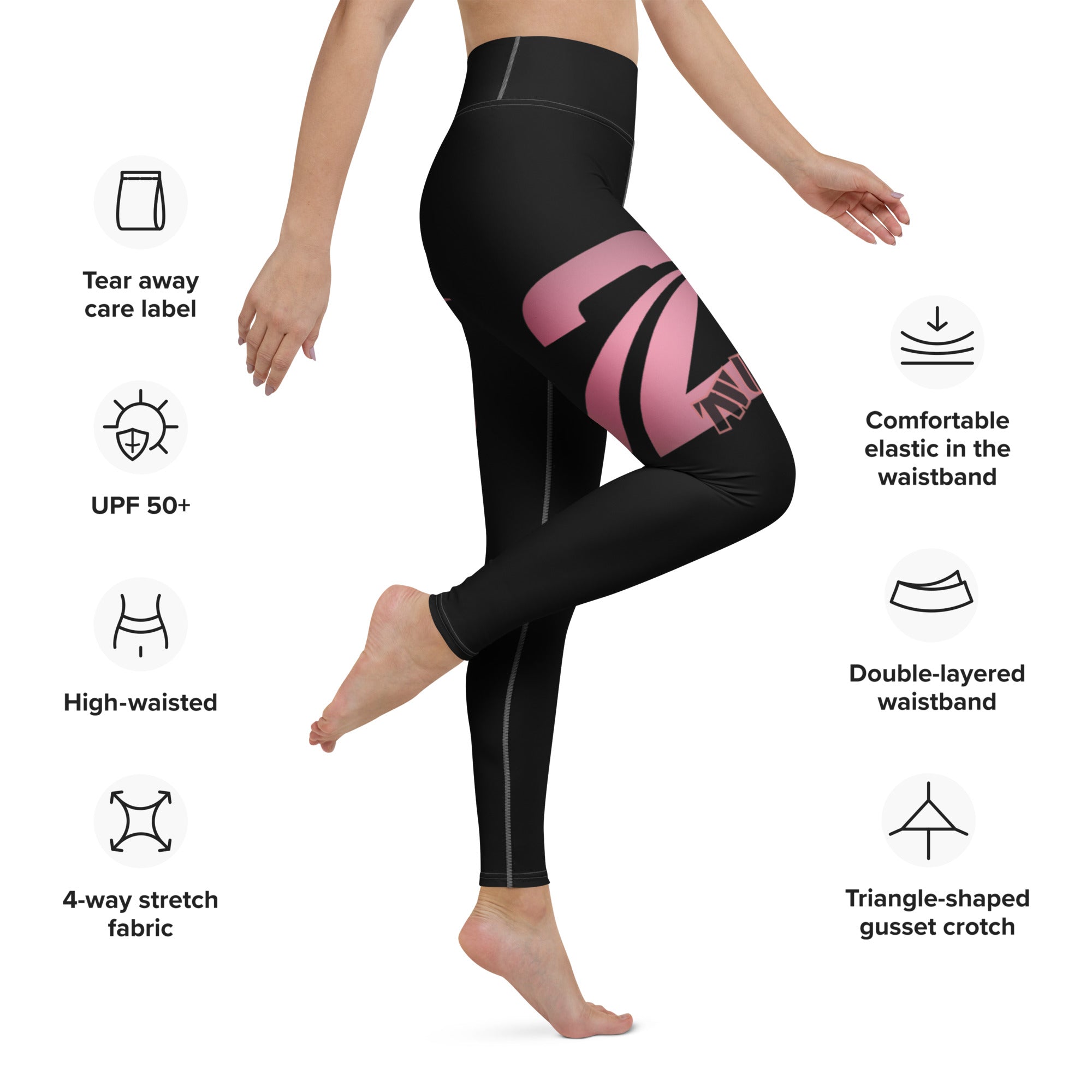 Yoga Leggings 'TWU' - TWU Clothing