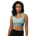 CREWILD Langer Sport-BH | VIBES (Graublau/Türkis) - 2 TWU® Clothing
